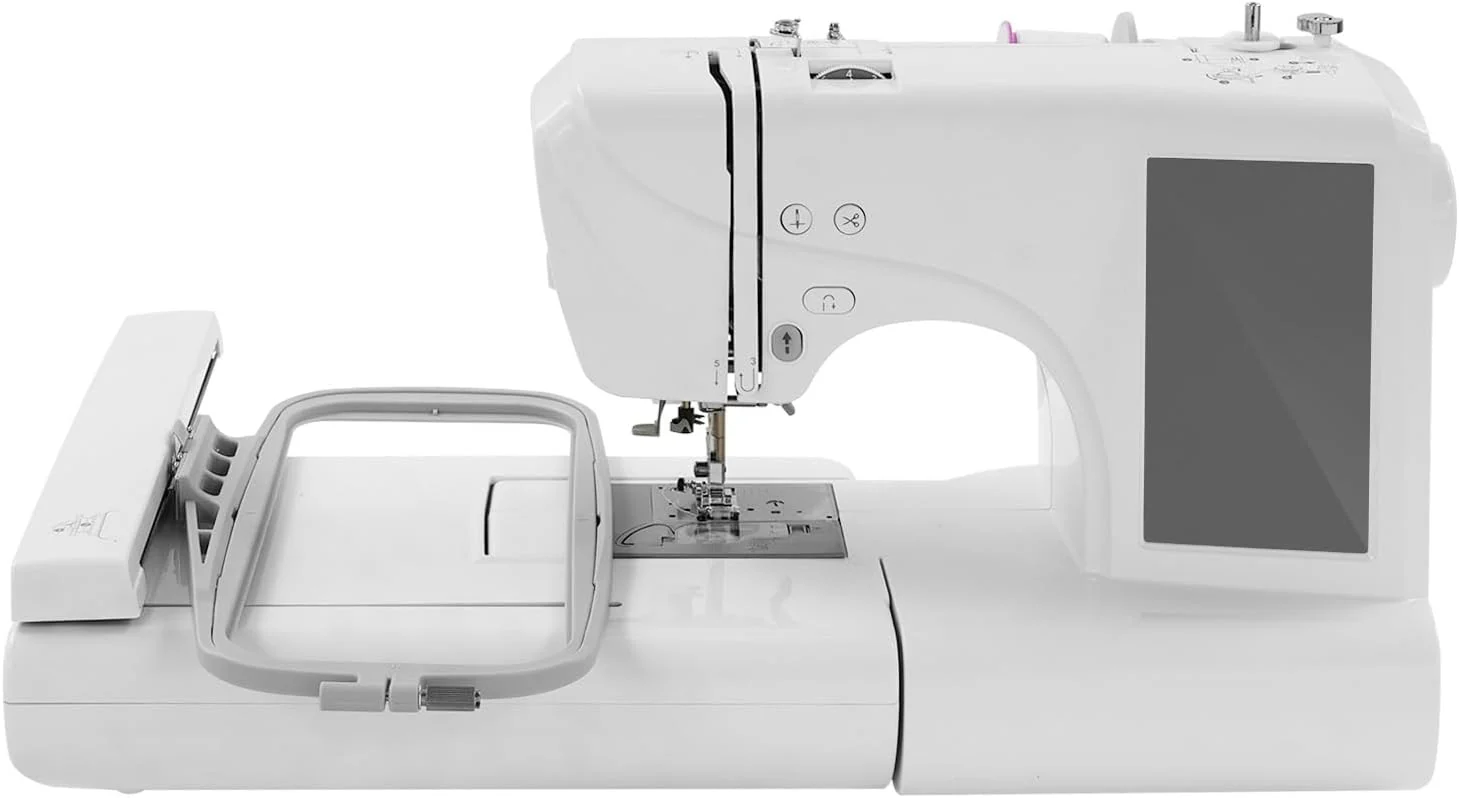 Automatische Stickmaschine, 45W computergesteuerte Nähmaschine mit 162 Integrierte Stichmuster, 0–65 - Image 4