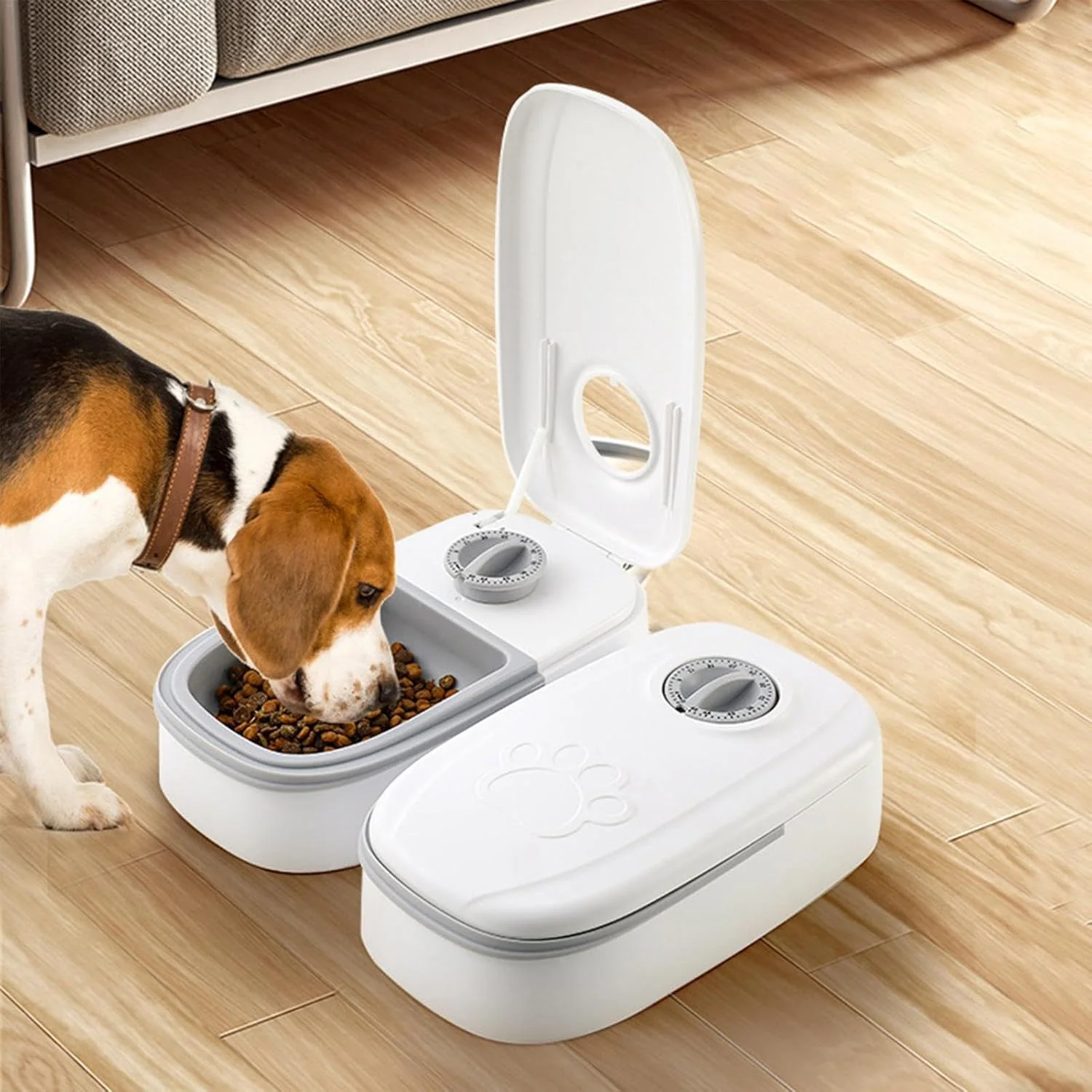 Automatischer Hundefutterspender, zeitgesteuerter Katzenfutterspender - Automatischer Katzenfuttersp - Image 2