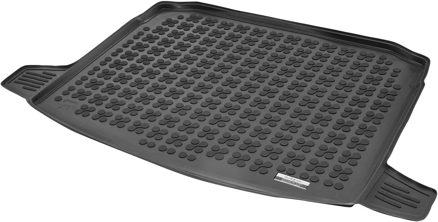 AZUGA Gummi Kofferraumwanne Premium Antirutsch passend für VW Tiguan ab 4/2016-1/2024 (vertiefter St - Image 2