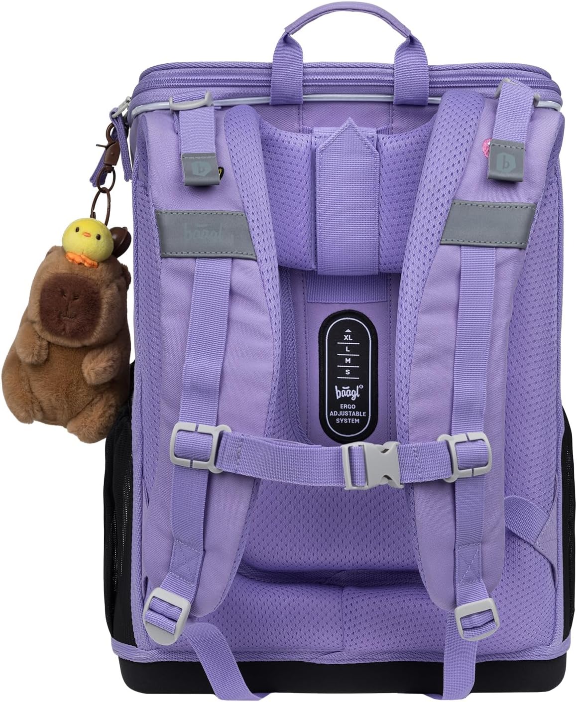 Baagl Schulranzen Mädchen Set 3 Teilig Capybara (Zippy Schultasche für 1. Klasse, Mäppchen, Turnbeut - Image 4