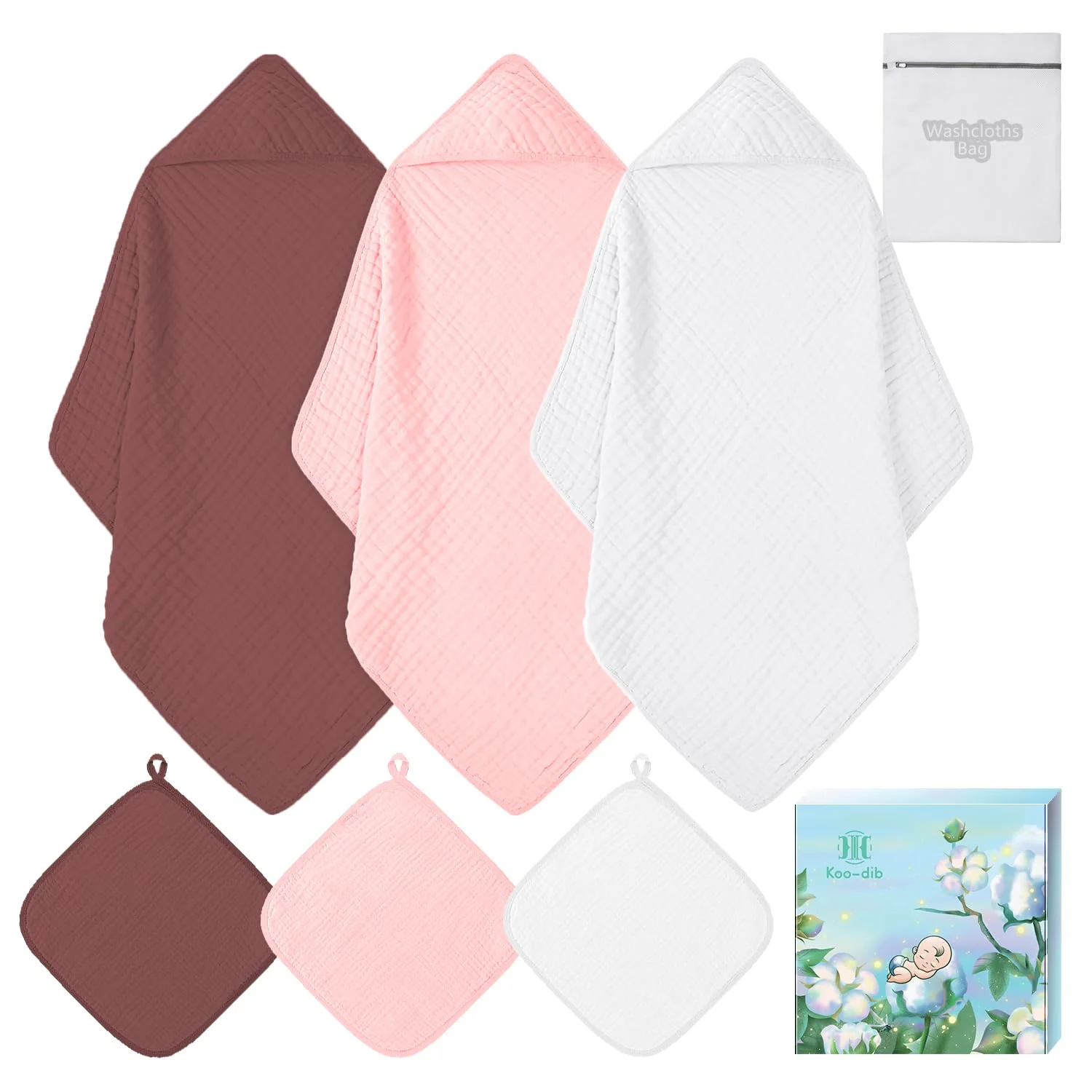 Baby Handtuch Mit Kapuze, Kapuzenhandtuch, Decke Und Badetuch Neugeborene MäDchen & Jungen, Erstauss