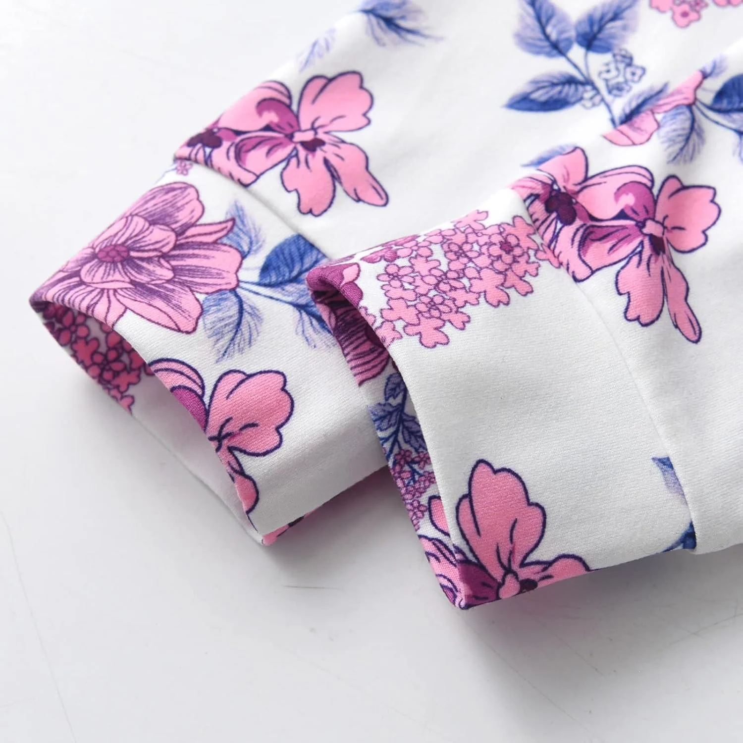 Baby Mädchen Kleidung Langarm Ruffle Tops und Floral gedruckt Hosen Kleinkind Baby Mädchen Outfits S - Image 7