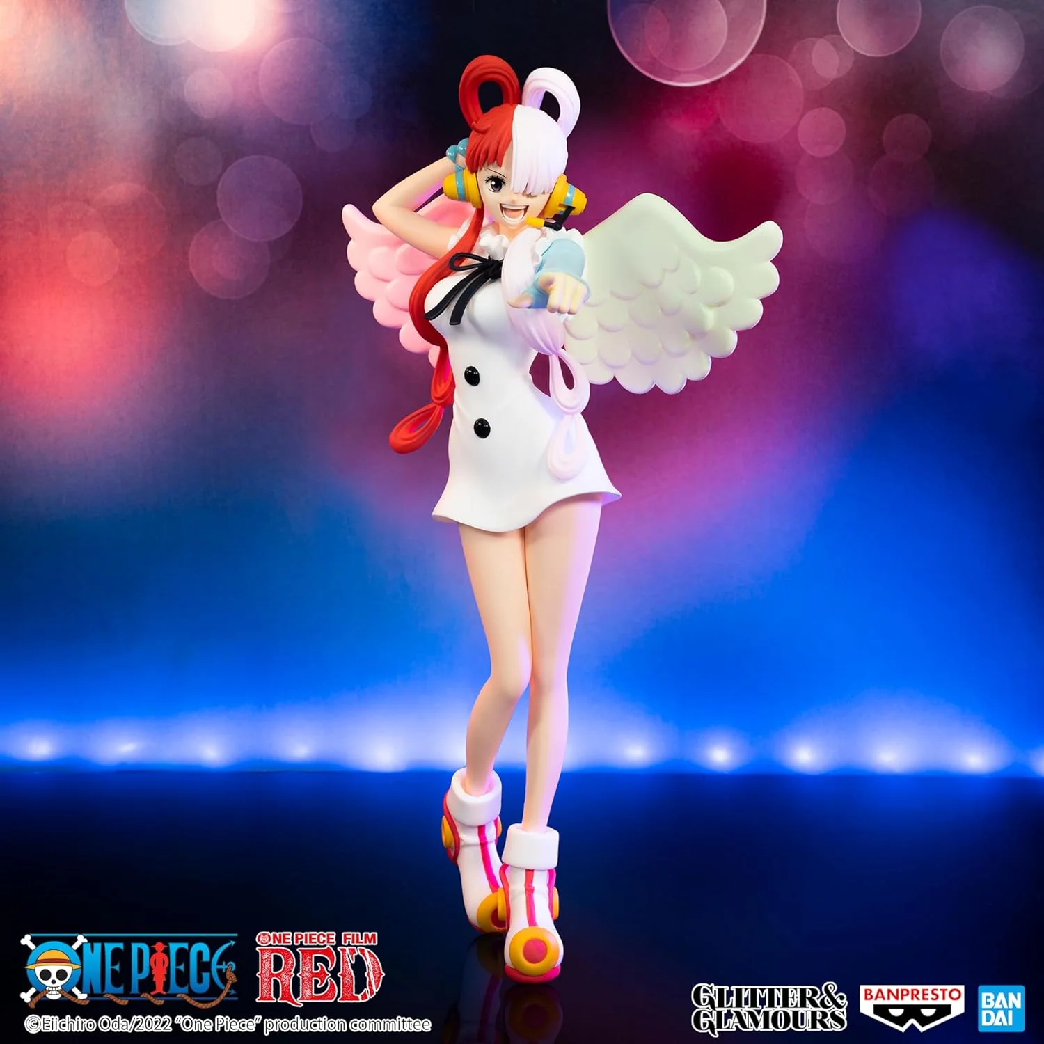 Banpresto Uta-Figur, Glitzer und Glamours, 1 Stück, Rot, 22 cm - Image 5