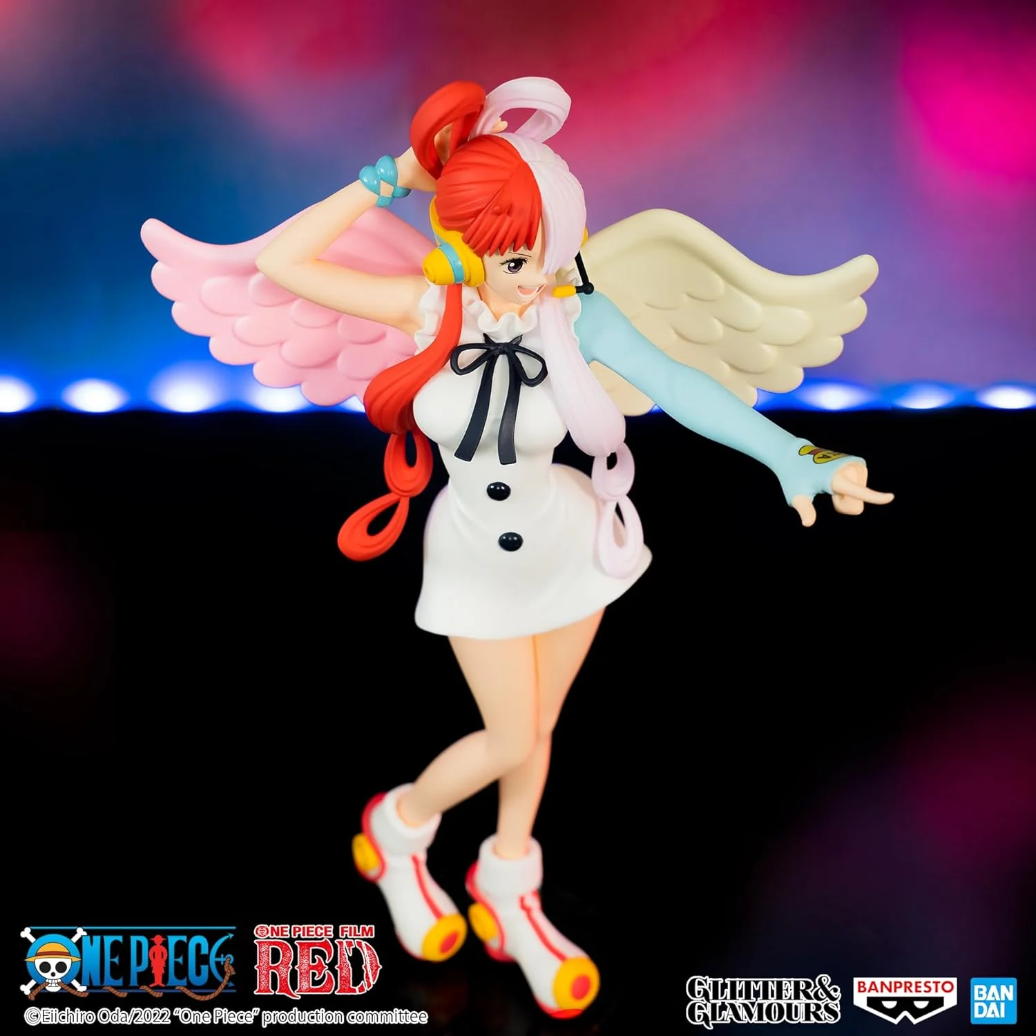 Banpresto Uta-Figur, Glitzer und Glamours, 1 Stück, Rot, 22 cm - Image 7