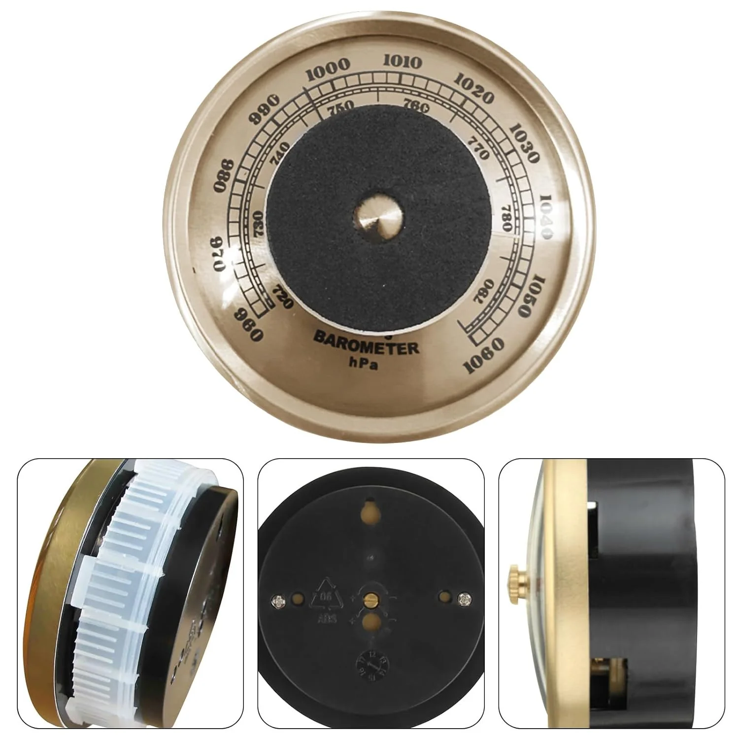 Barometer für zu Hause, 70mm Hochpräzises Analog Barometer zur Messung von Druckänderungen - Image 5