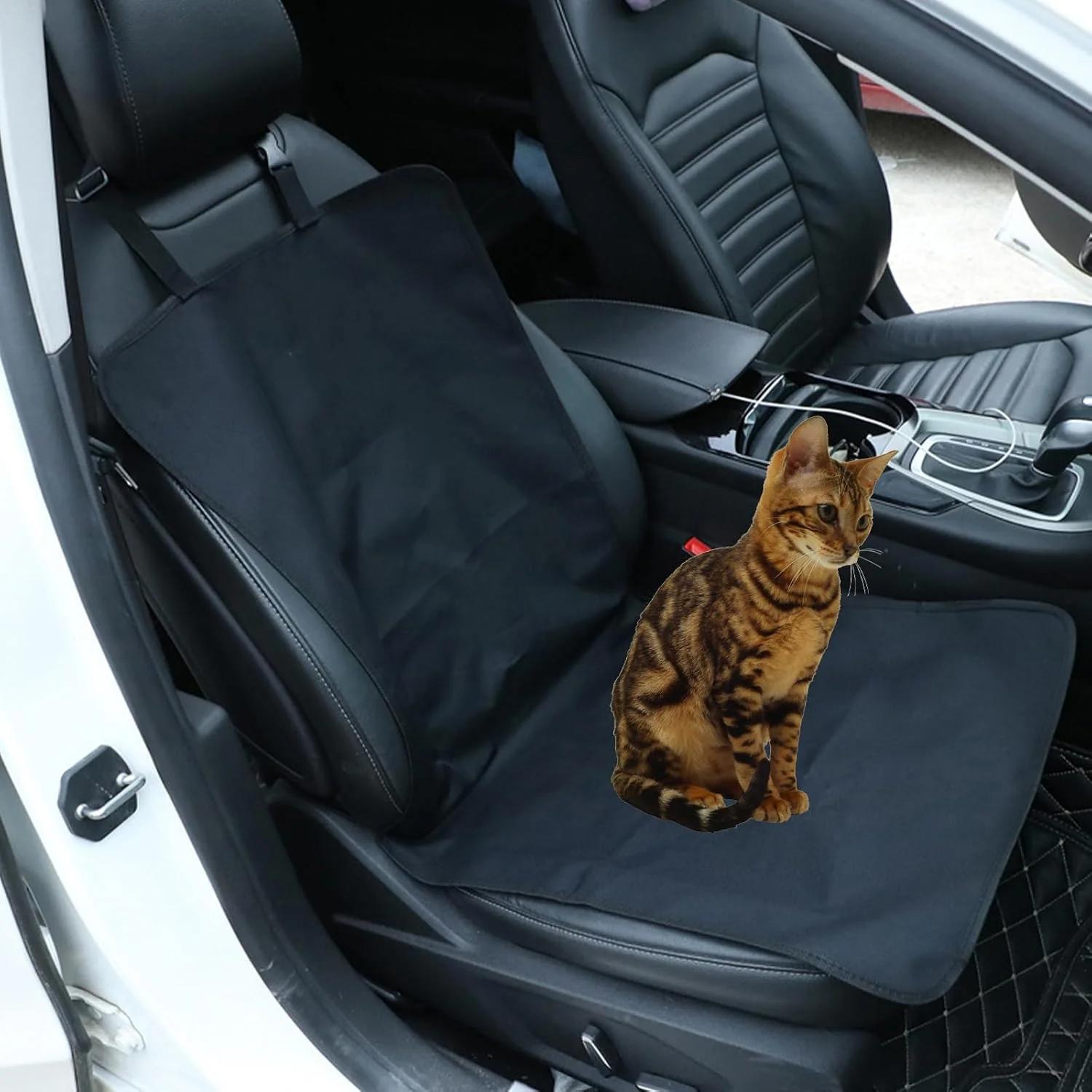 Bavooty Auto-Vordersitzbezug für Hunde,Sitzbezug des Autos für Haustier,Alle Abdeckung Wasserdichter - Image 6