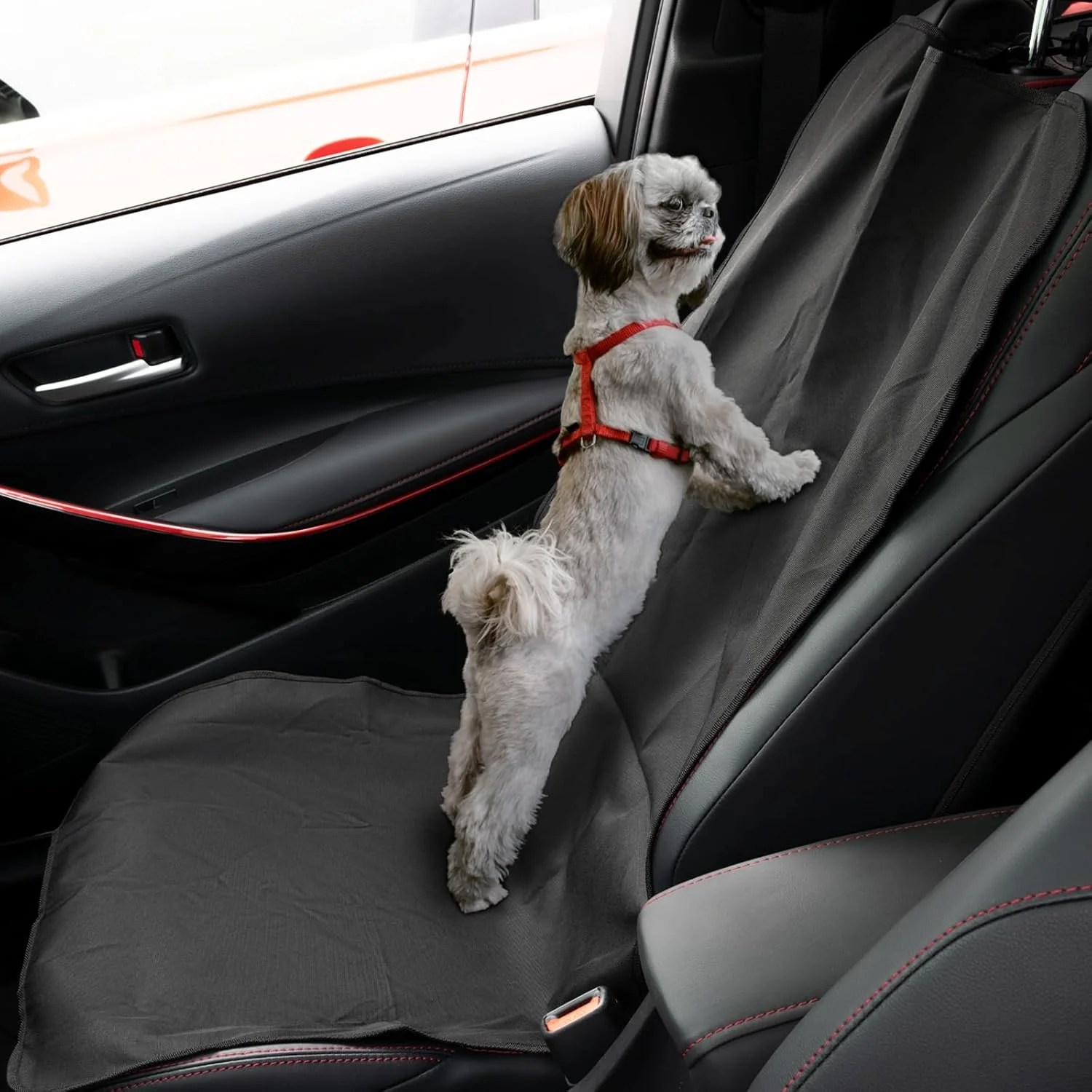Bavooty Auto-Vordersitzbezug für Hunde,Sitzbezug des Autos für Haustier,Alle Abdeckung Wasserdichter - Image 7