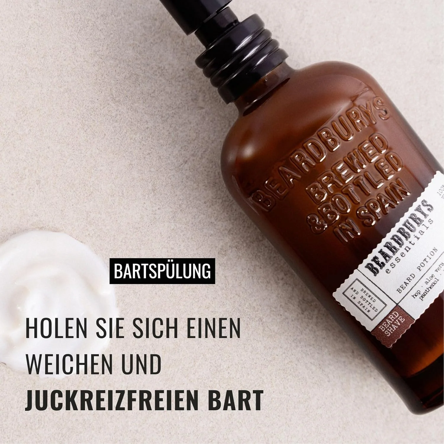 Beardburys Essentials Bart Trank | Herren -Gesichtsfeuchtigkeitscreme Für Den Bart. Erzeugen Sie Erz - Image 5