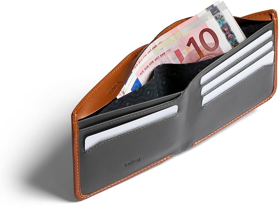 Bellroy Hide & Seek – dünne, klassische Lederbörse, optionaler RFID-Schutz (max. 12 Karten plus Sche - Image 6