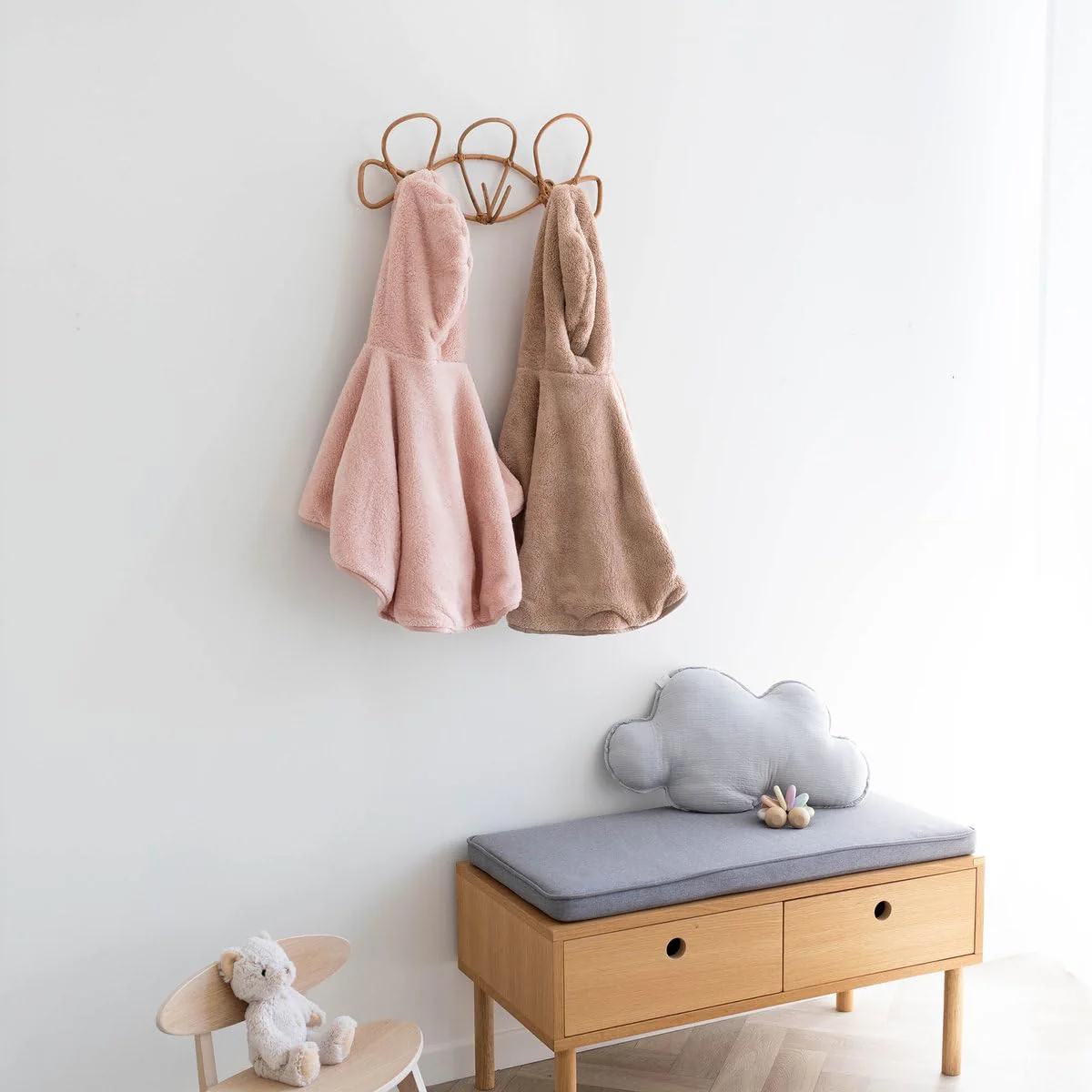 BEMINI Reiseponcho Softy + jersey Blush - Image 5