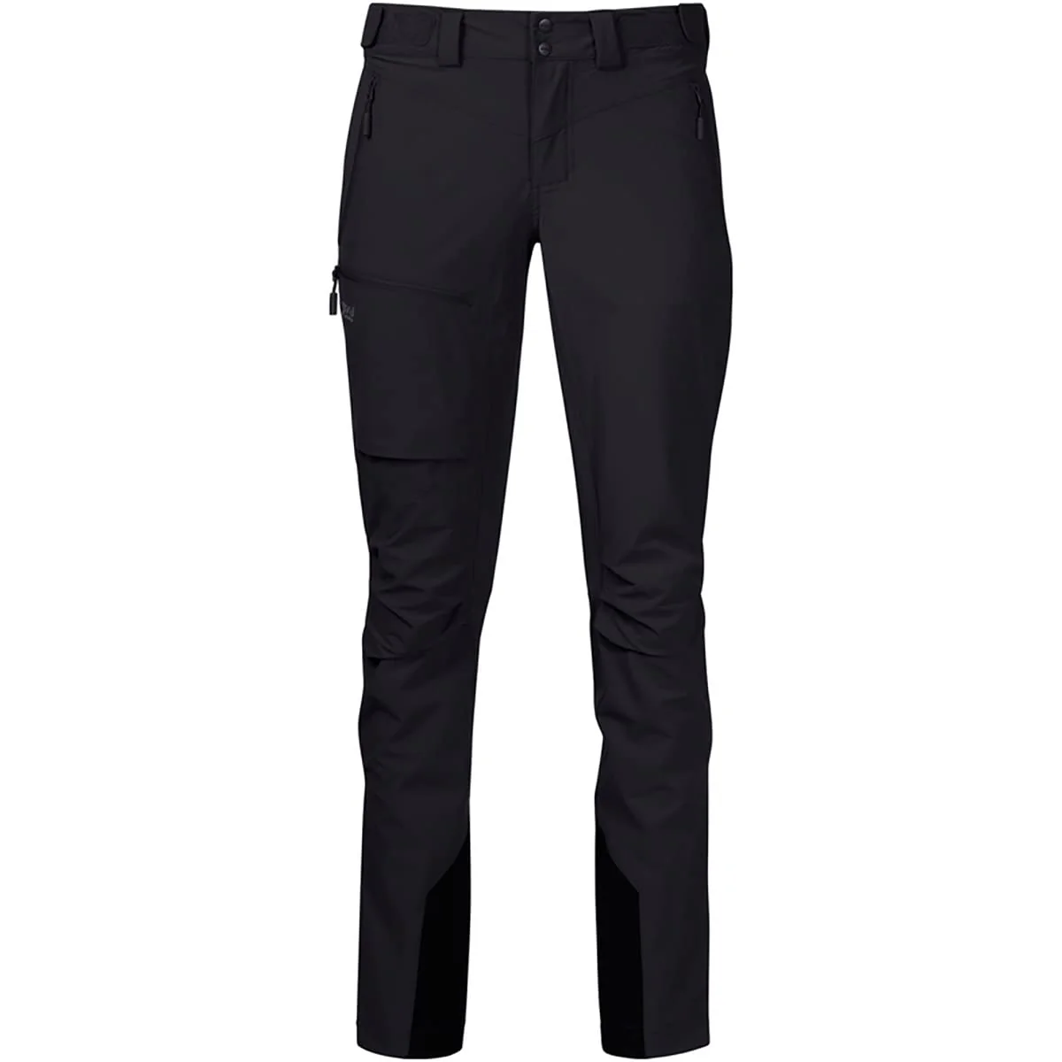 Bergans Breheimen Softshell W Pants XL Black / Solid Charcoal, XL Black / Solid Charcoal