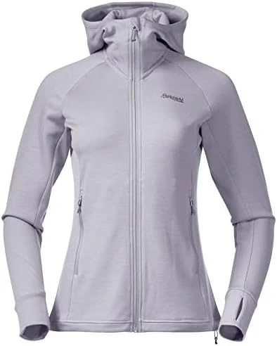 Bergans Ulstein Wool Hood W Jacket XS Aluminium, XS Aluminium - Image 2