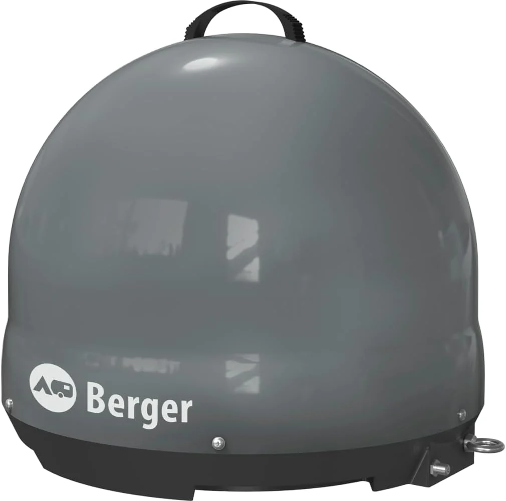 BERGER Move 3.0 Mobile Satelliten-Antenne | Parabolantenne für Satellitenempfang | Portable Outdoor - Image 2