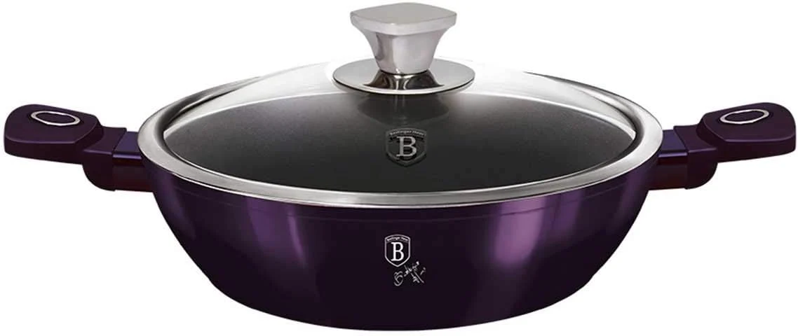 Berlinger Haus Purple Eclipse Collection 28 cm BH/6632 metallic purple shadow Edelstahl 18/8 - Image 2