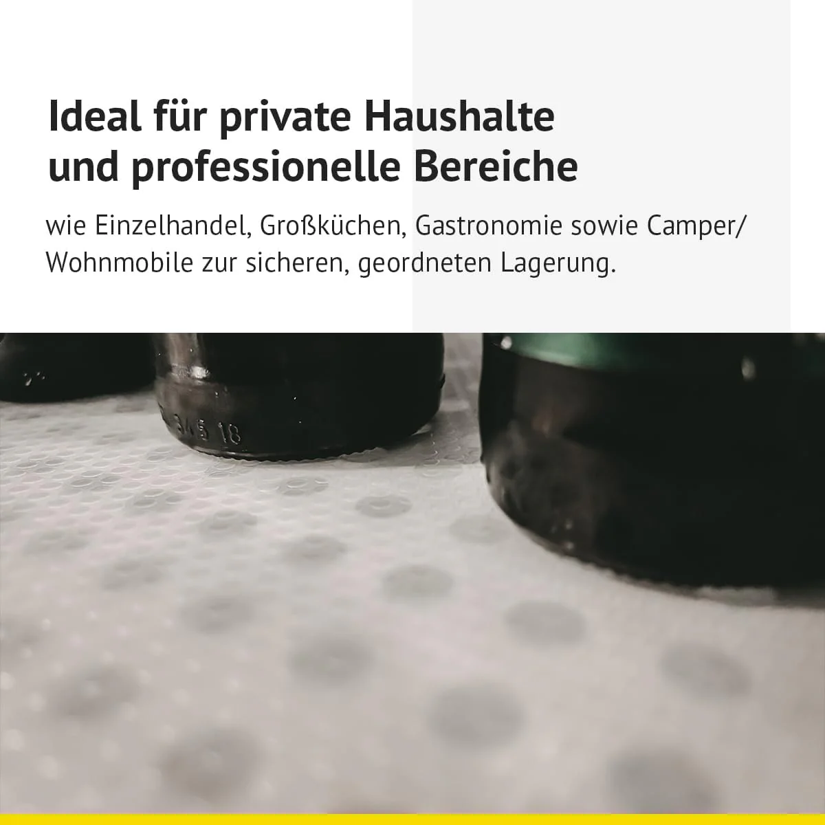BLACK-CAT Foodmate Dunkelgrau Antirutschmatte 1500×300 mm – lebensmittelecht, kältestabil bis −40 °C - Image 6