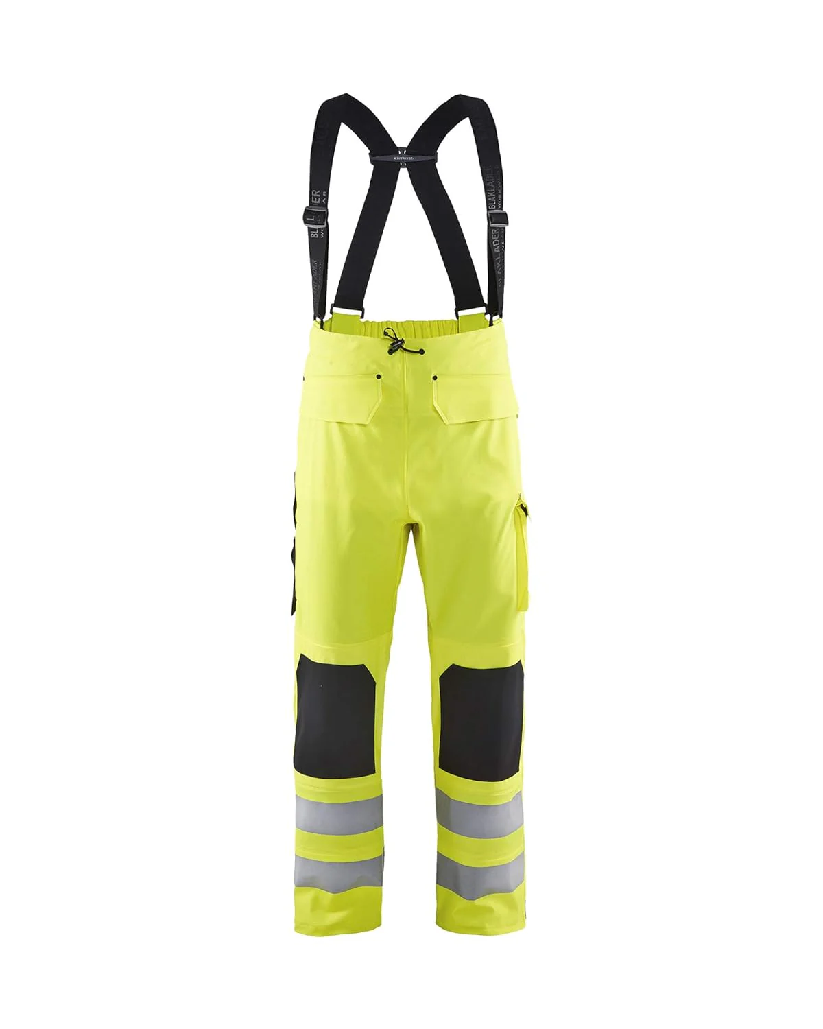 Blaklader 13022003 Regenhose High Visity Level 2, Hallo Vis Gelb, Grösse XS Gelb XS, Gelb XS - Image 2