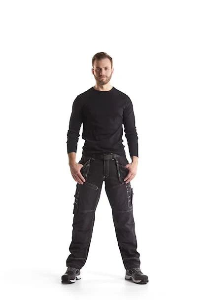 Blaklader 15001380 Handwerker-Hose X1501, Schwarz, grootte C62, 62 - Image 2