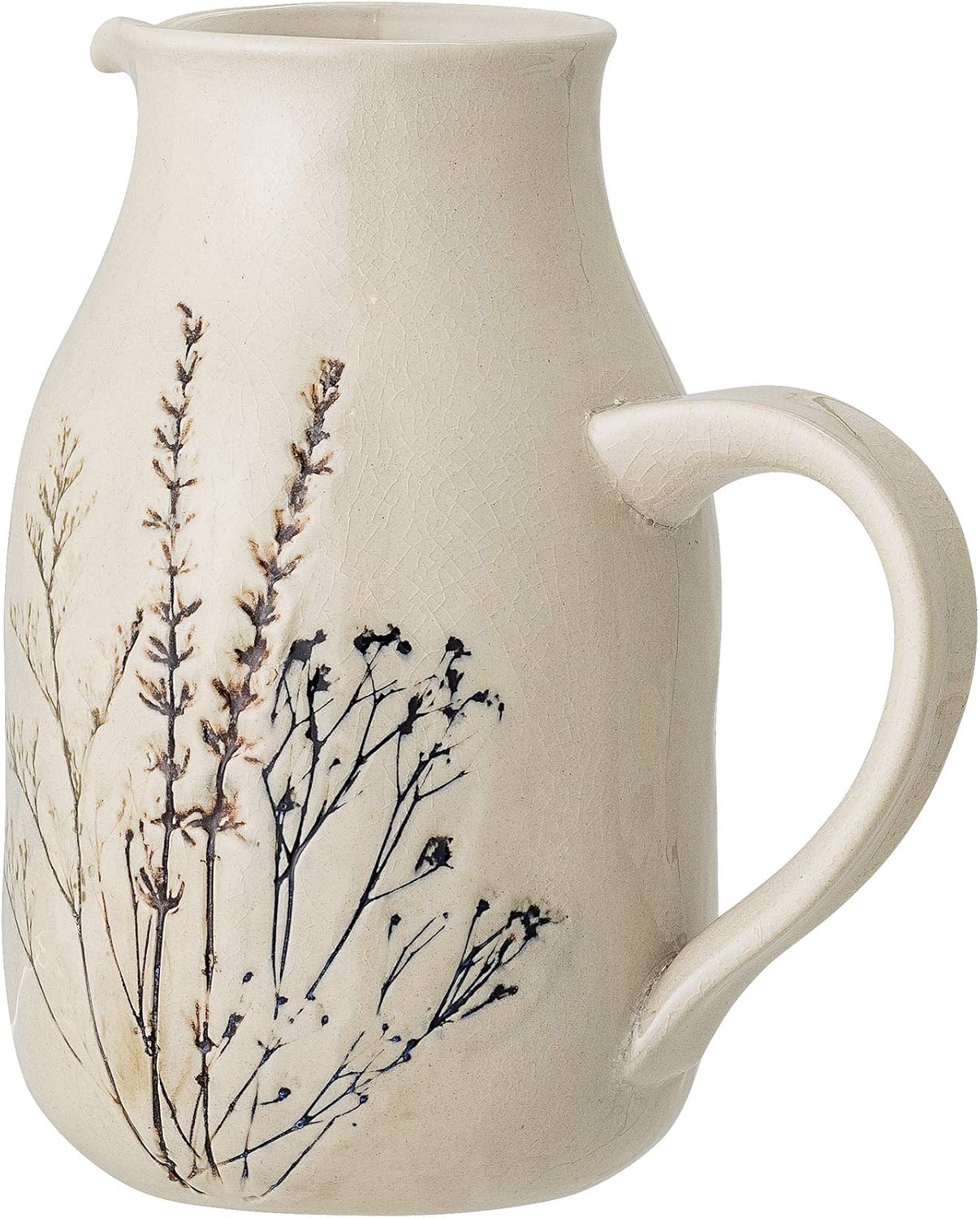 Bloomingville Krug Bea, Farbe Natur, Steingut, D12xH19 cm, 1500 ml, Spülmaschinenfest, handgefertigt - Image 2
