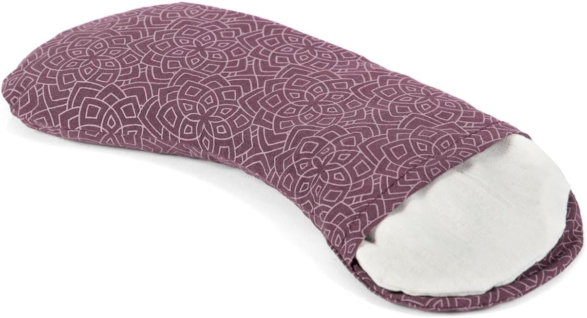 Bodhi Weiches Augenkissen aus Baumwolle | Füllung aus Bio-Leinsamen & Bio-Lavendel | Vegan | Augenma - Image 2