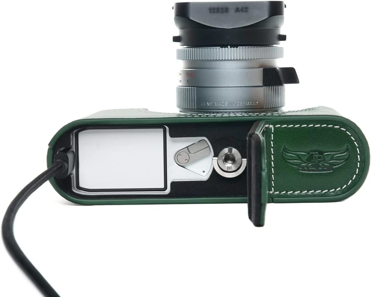BolinUS Für Leica M11 Kameratasche, handgefertigt, echtes Leder, halbe Kameratasche, Tasche für Leic - Image 8