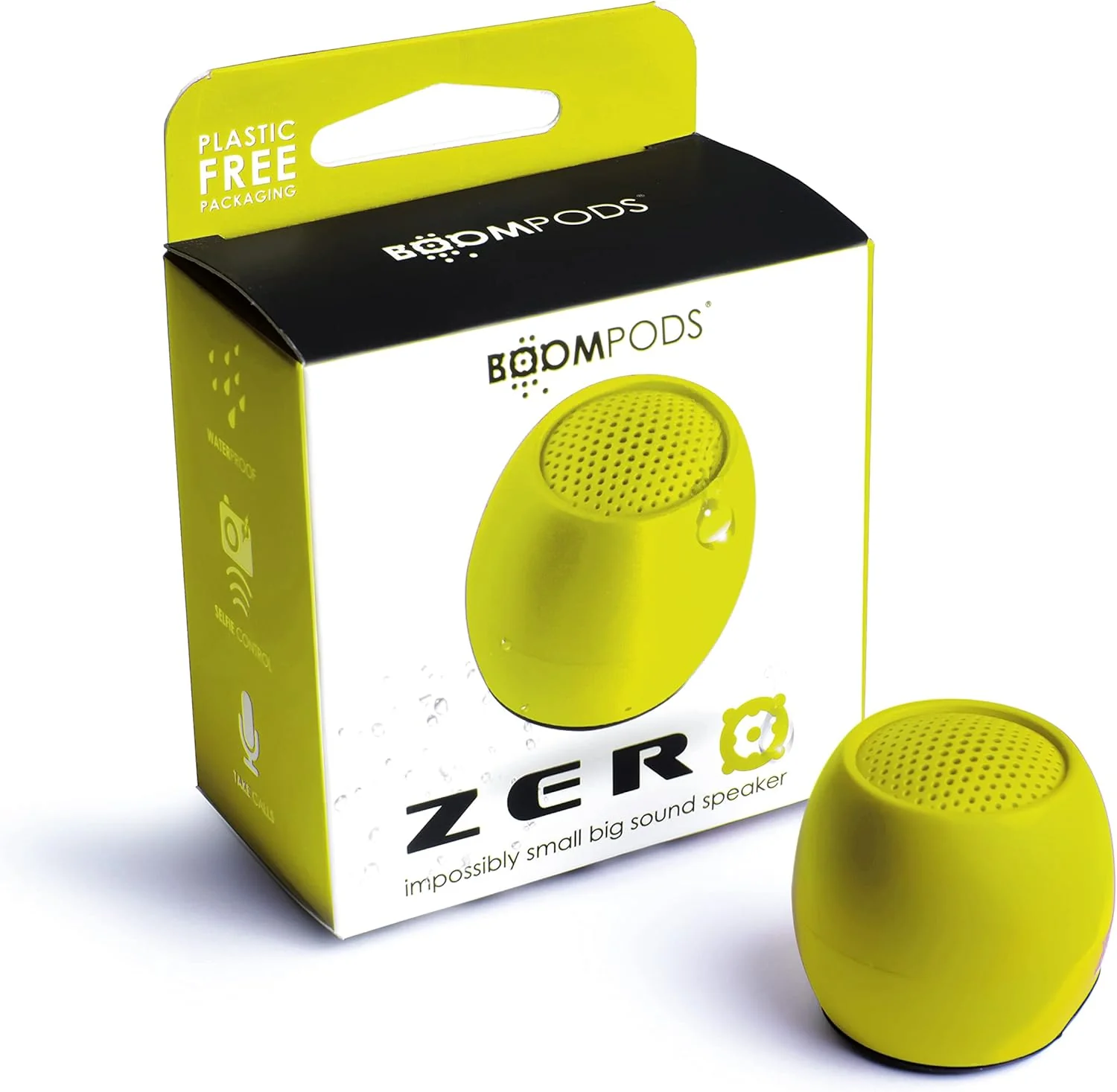 Boompods Zero Mini Bluetooth Lautsprecher - tragbarer Outdoor Lautsprecher, IPX6 Wasserschutz & 5 St - Image 6