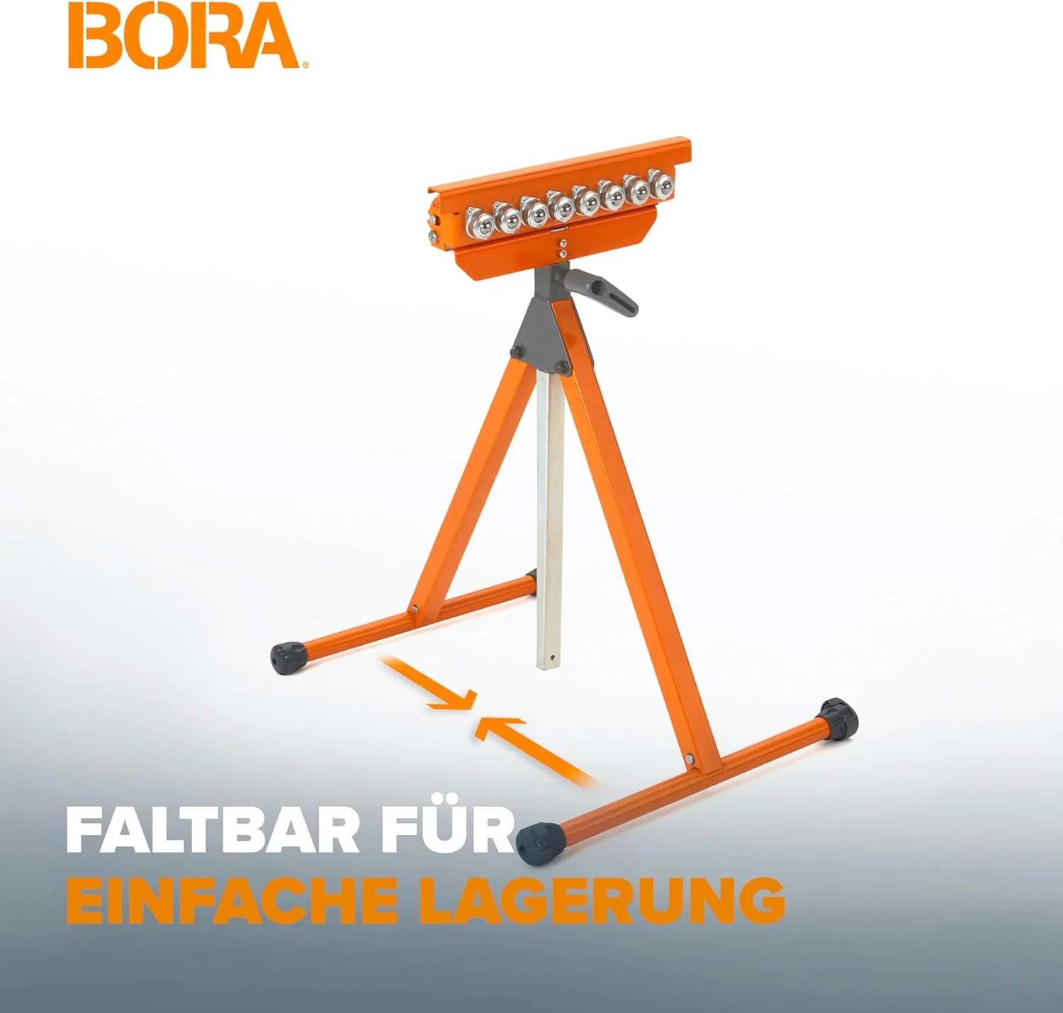 BORA Portamate PM-5093 Tri Function Standwalze, 28,6 cm, polierte Stahlrolle, Kugellager, multidirek - Image 7