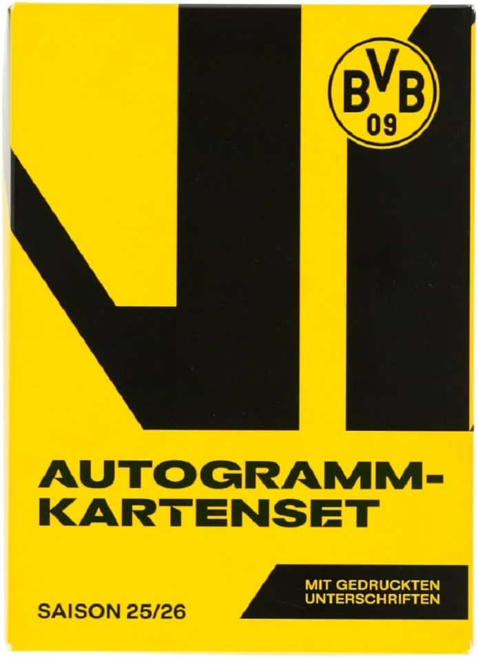 Borussia Dortmund Autogrammkarten Team 2025/26 | signiert | Sammelkarten | Autographs Card | BVB 09 - Image 2