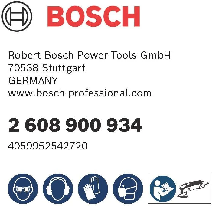 Bosch 50x EXPERT C470 Schleifblatt (für Farbe auf Holz, Hartholz, Ø 93x93 mm, Körnung 400, Professio - Image 8