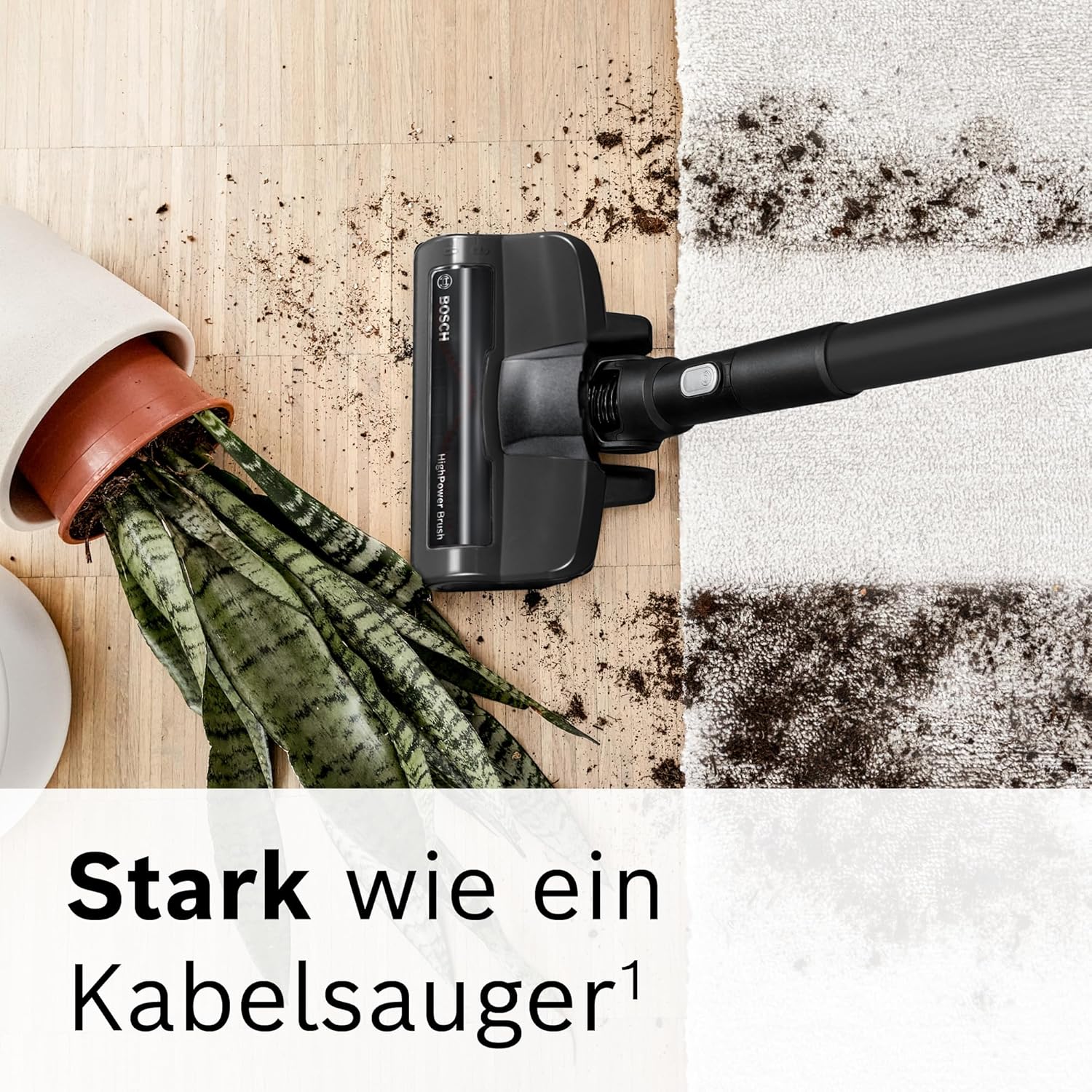 Bosch Akku-Staubsauger Unlimited Gen2 Serie 8 BSS825ALL, beutellos, bis 45 Min Laufzeit, austauschba - Image 3