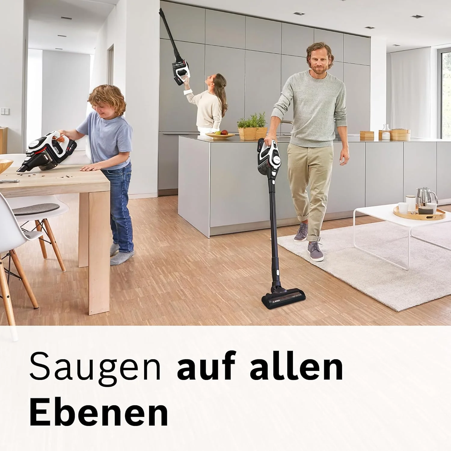 Bosch Akku-Staubsauger Unlimited Gen2 Serie 8 BSS825ALL, beutellos, bis 45 Min Laufzeit, austauschba - Image 6