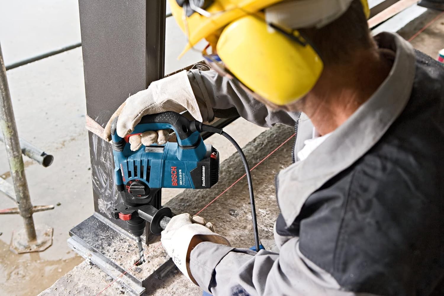 Bosch Bosc Bohrh. GBH 3-28 DFR Schnellspannfutter, Wechselfutter SDS-plus in L-BOXX - Image 4
