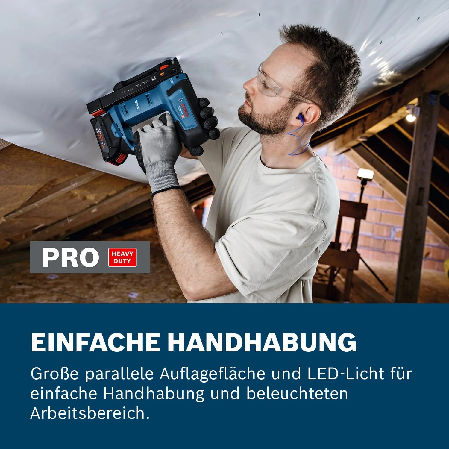 Bosch Professional 18V System Akku-Holzklammerer GTH 18V-14 (inkl. L-BOXX 136, Gürtelhaken) - Image 5