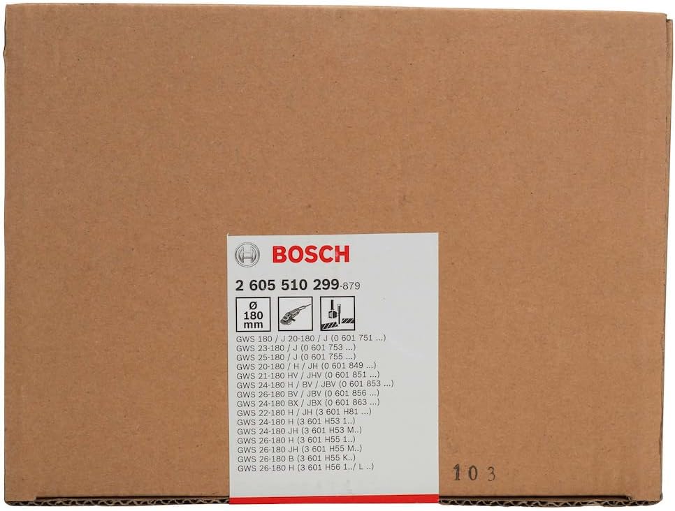 Bosch Professional 1x Schutzhaube mit Deckblech zum Trennschleifen mit Schraubverschluss (Ø 180 mm, - Image 2