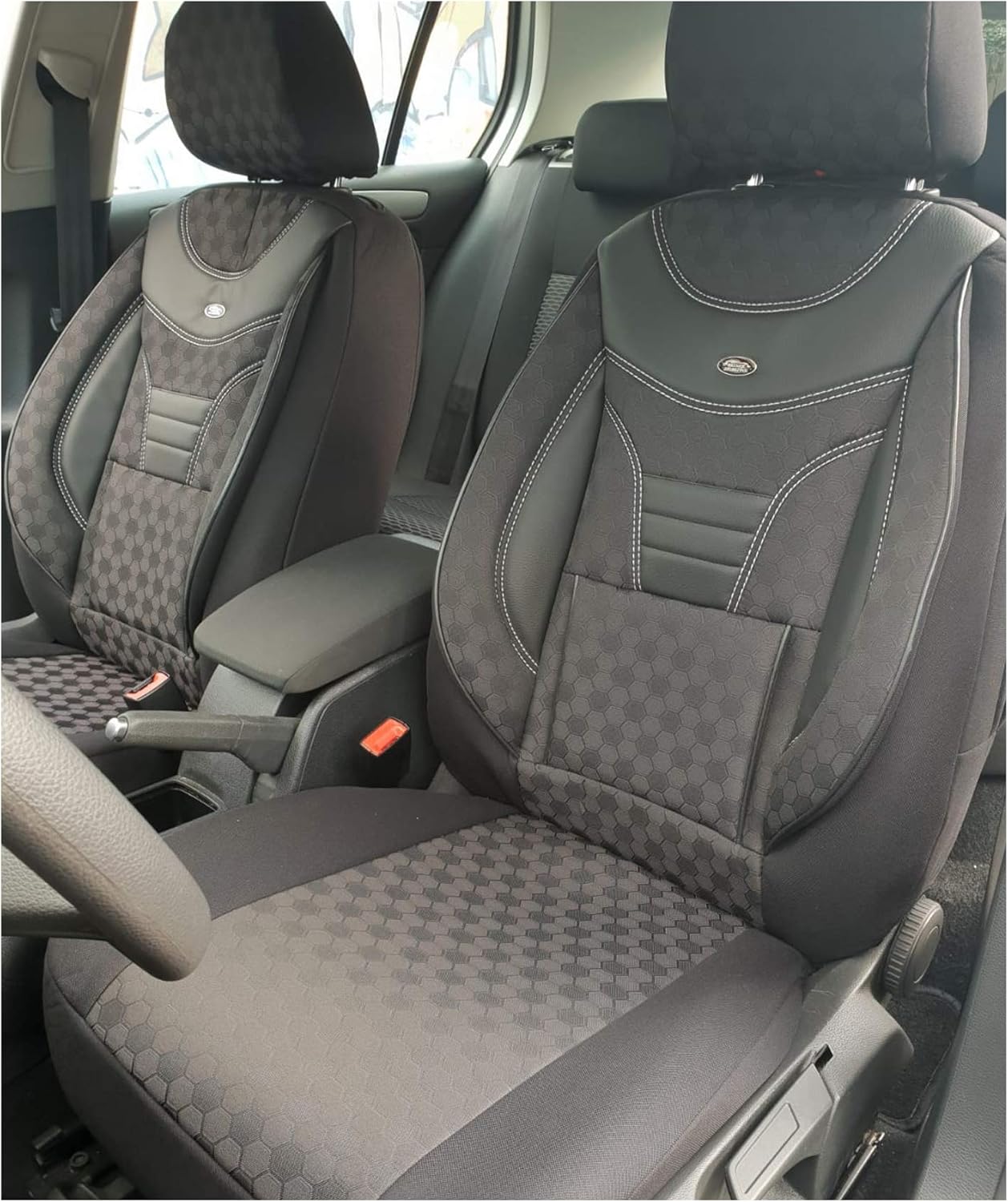 BREMER SITZBEZÜGE Mass Auto Schonbezüge kompatibel mit VW T6 T6.1 Multivan Fahrer & Beifahrer Set ab - Image 2