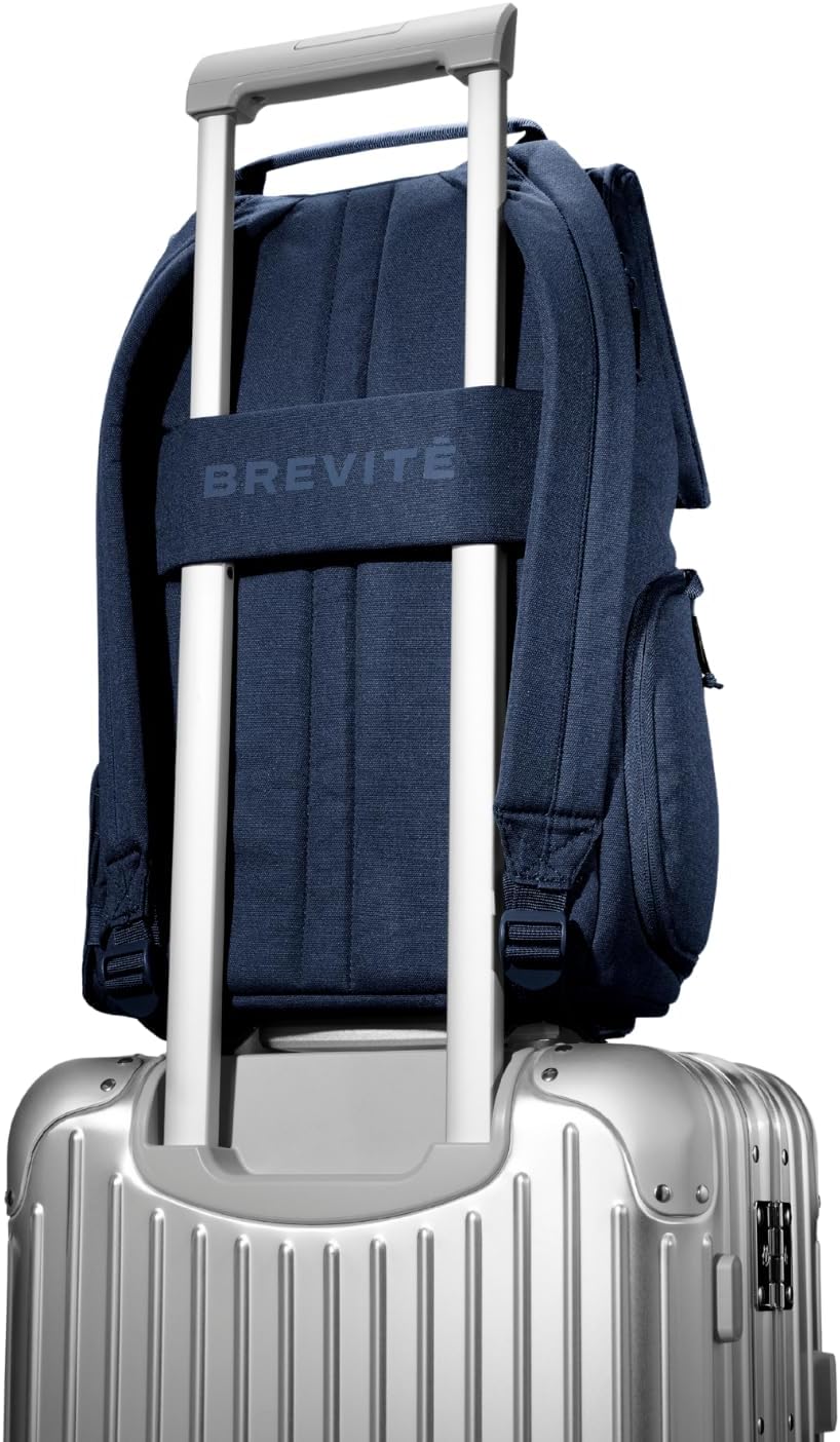 BREVITE Unisex The Runner Rucksack 18L Marineblau, 18L Marineblau - Image 3