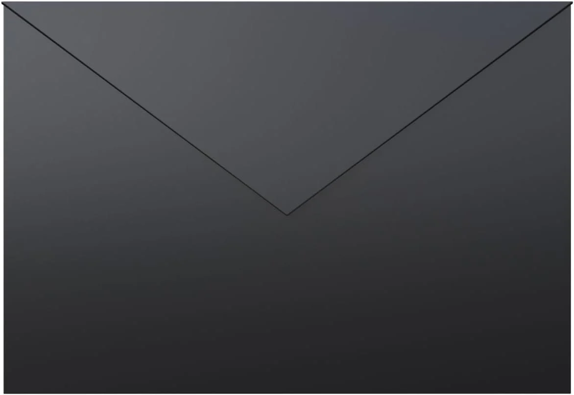 Briefkasten, Design Wandbriefkasten Letter Schwarz - Bravios - Image 2