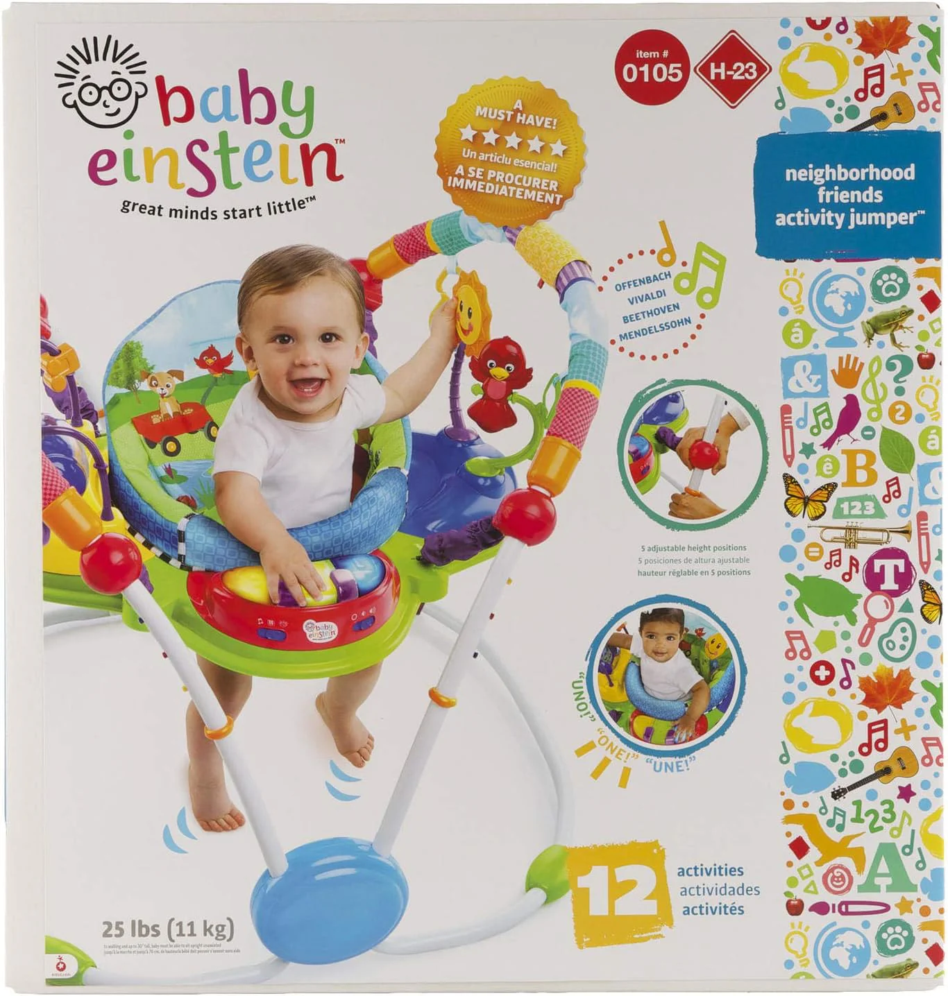 Bright Starts Baby Einstein, Neighborhood Friends Spring- und Spielcenter mit mehr als 12 Spielsache - Image 3