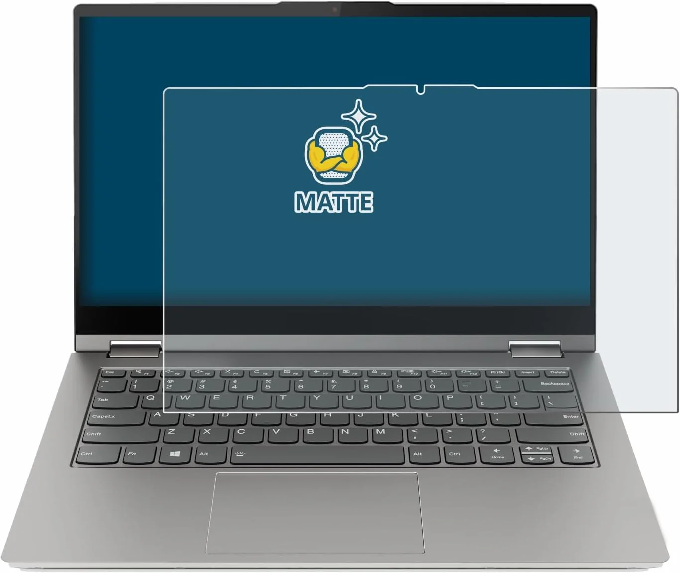 BROTECT Entspiegelungs-Schutzfolie für Lenovo ThinkBook 14s Yoga G3 Matte Displayschutz-Folie, Anti- - Image 2