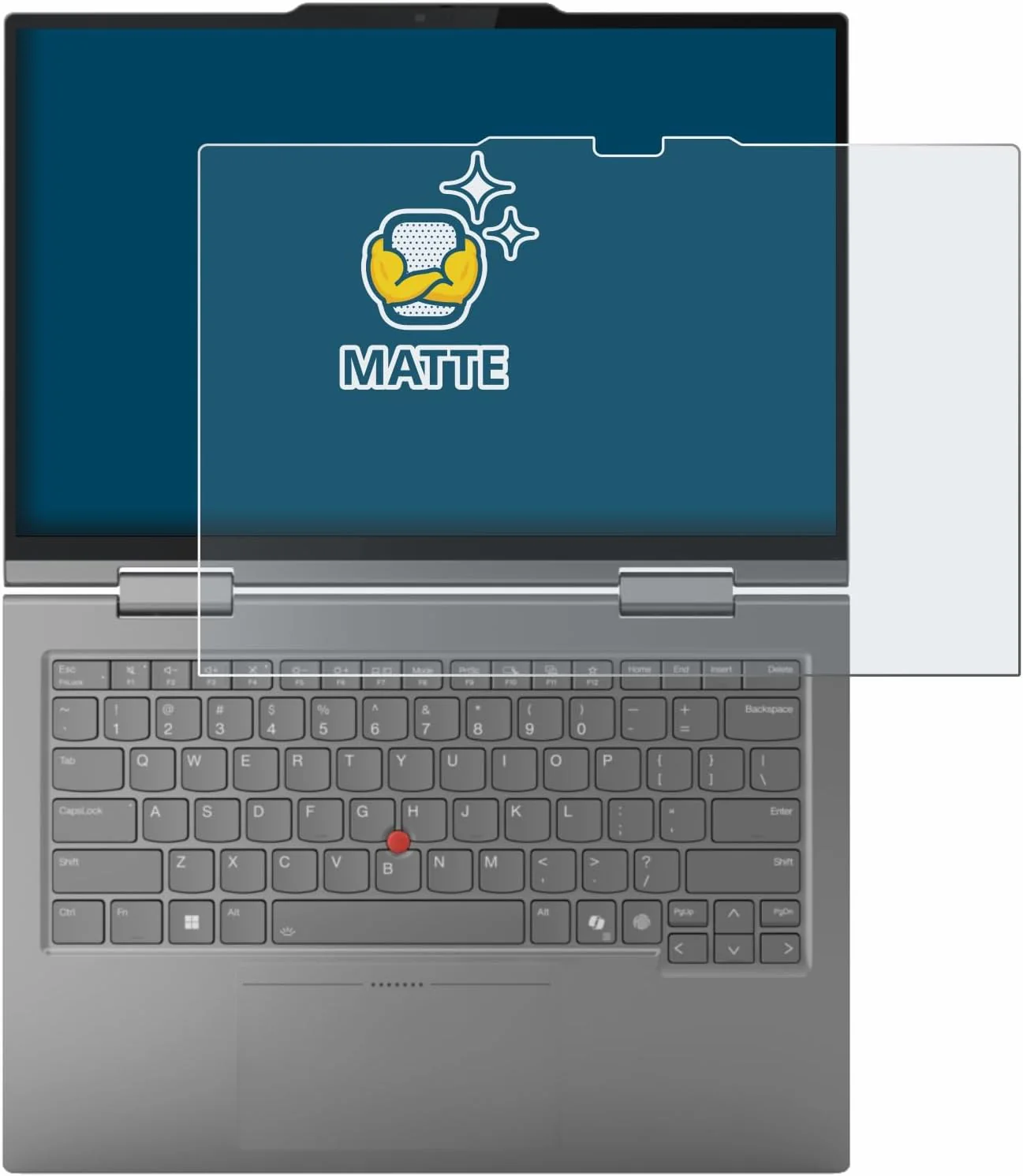 BROTECT Entspiegelungs-Schutzfolie für Lenovo ThinkPad X1 2-in-1 Gen 10 14" Matte Displayschutz-Foli - Image 2