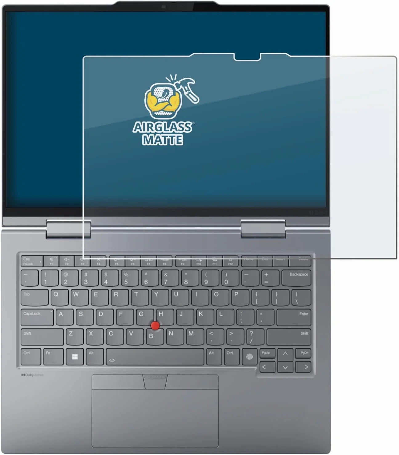 BROTECT Entspiegelungs Schutzglas für Lenovo ThinkPad X1 2-in-1 Gen 9 14" Schutzfolie Panzer Folie G - Image 2