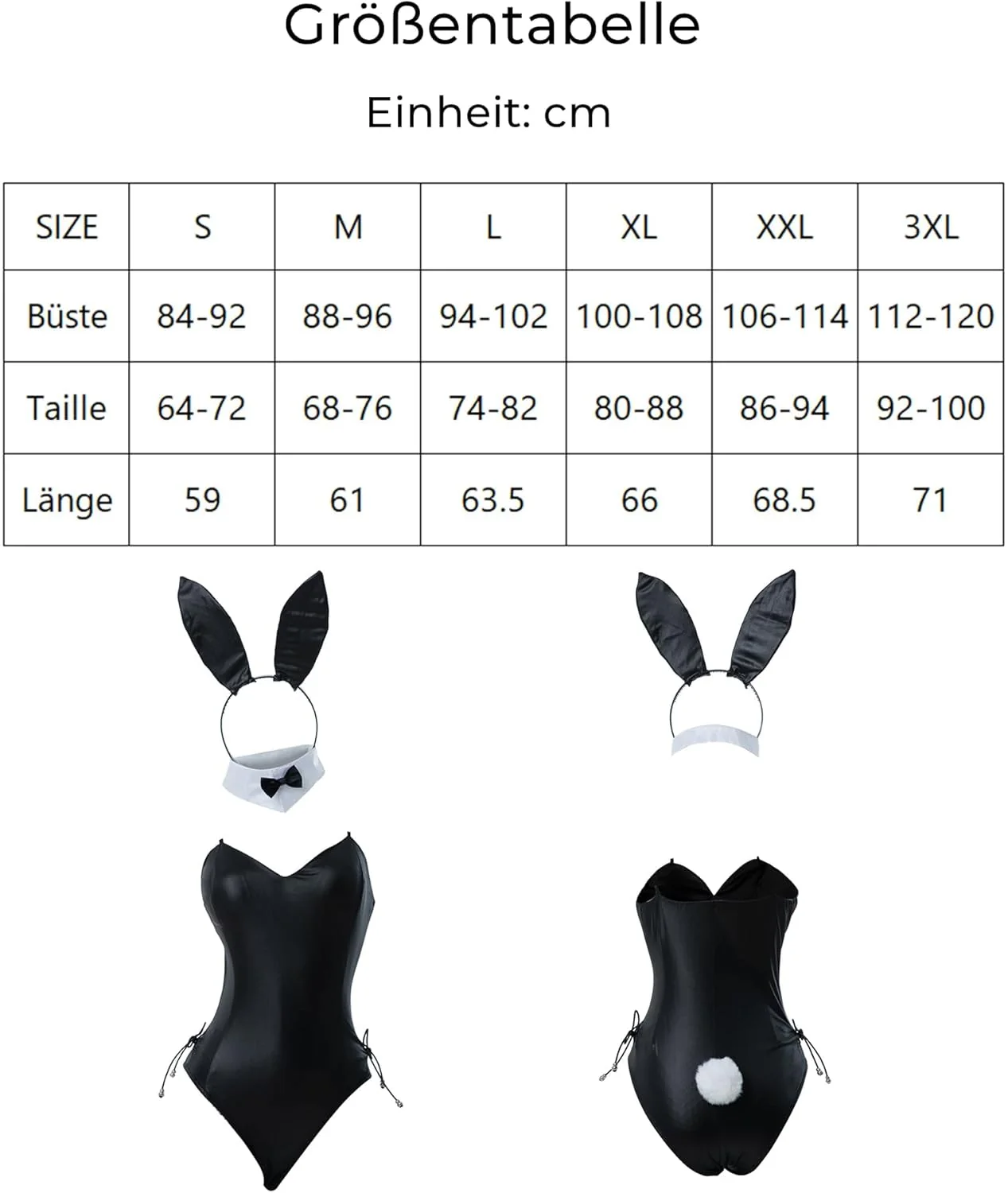 Bunny Kostüm Frauen Girl Sakurajima Mai Cosplay Kostüm BunnyGirl Senpai Cosplay Bunny Suit mit Ohren - Image 7