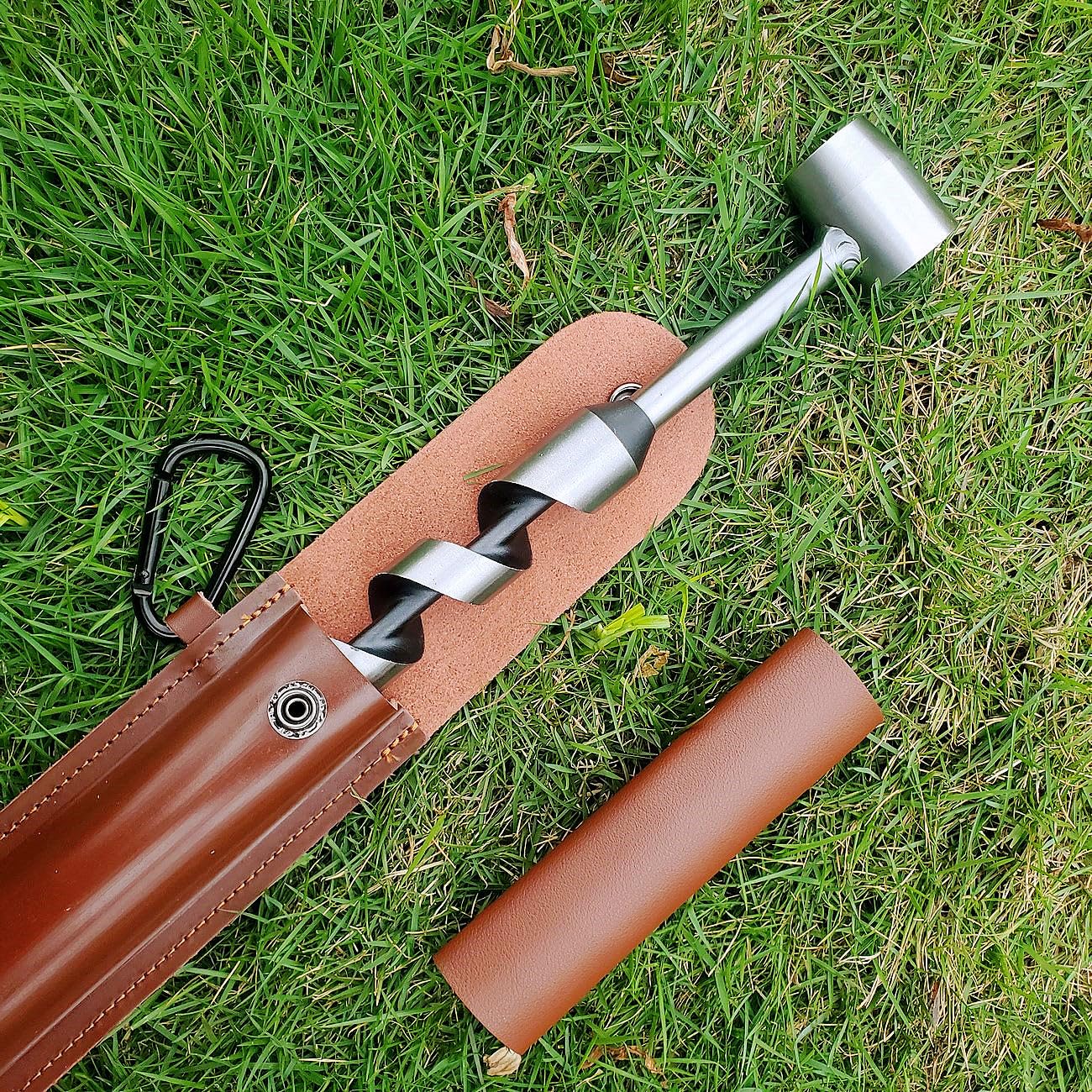 Bushcraft Überlebenswerkzeug, verlängerter Handschneckenschlüssel Scotch Eye manueller Handschnecken - Image 5