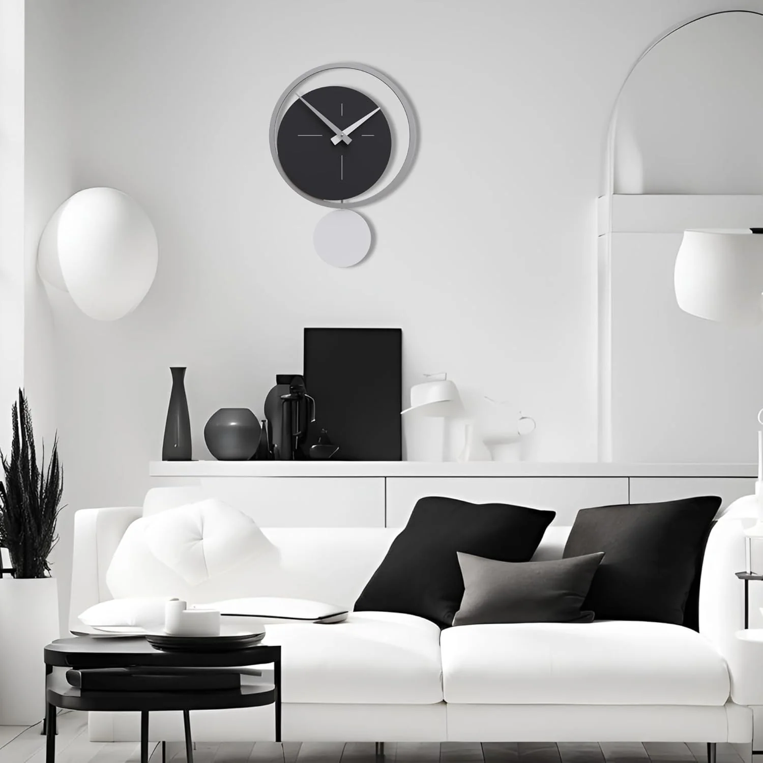 CalleaDesign - Eclipse Pendeluhr, apfelgrün, Apfelgrün - Image 6