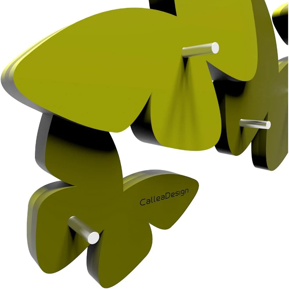 CalleDesign Farfalle Schlüsselbrett in Schmetterlingsform Abbronzato, Abbronzato - Image 4