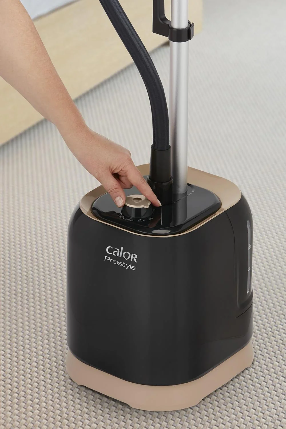 Calor Pro Style Dampfglätter, vertikal, 1700 W, Steamer, 3 Dampfstufen, erhitzt in 45 Sekunden, Lauf - Image 5