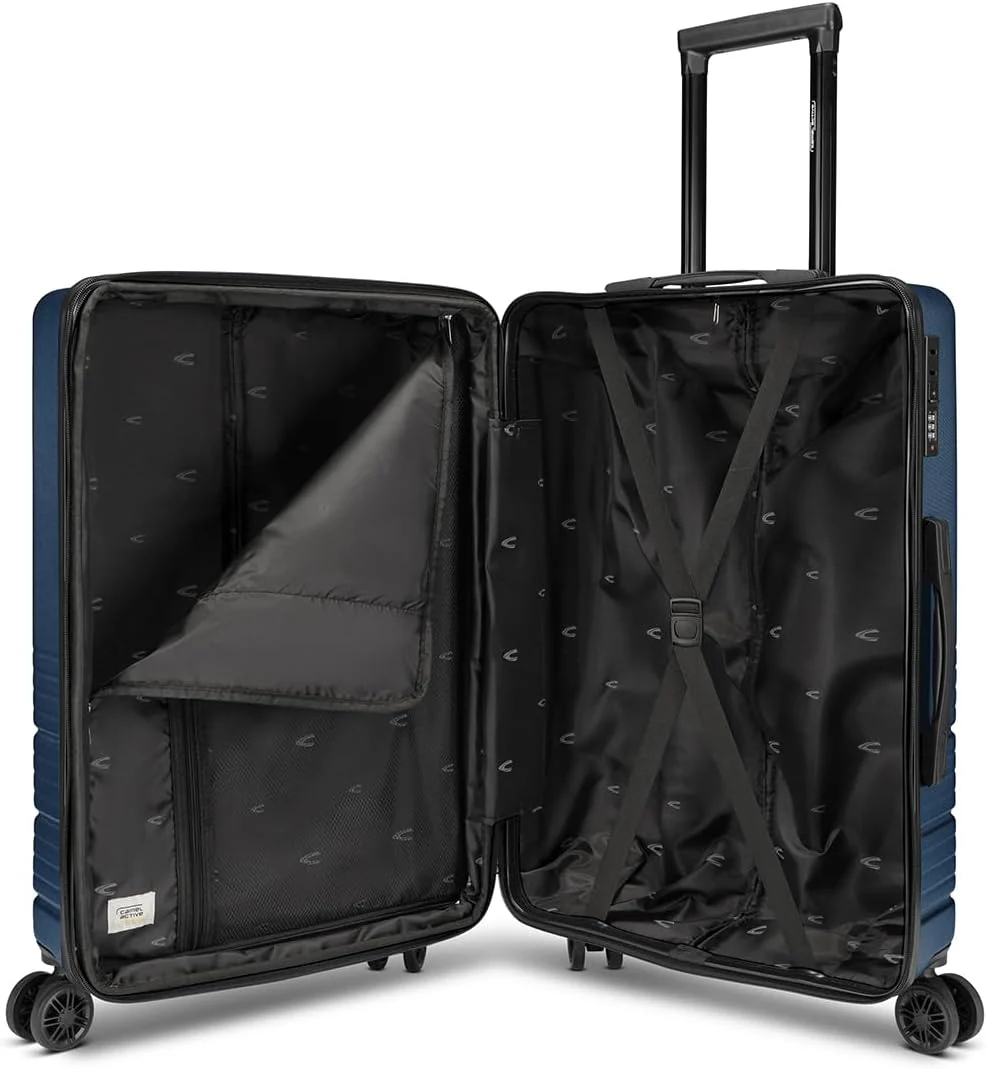 camel active Koffer-Set 3-teilig für Damen und Herren | Reise-Trolleys 47 x 30 x 78 cm aus hochwerti - Image 7