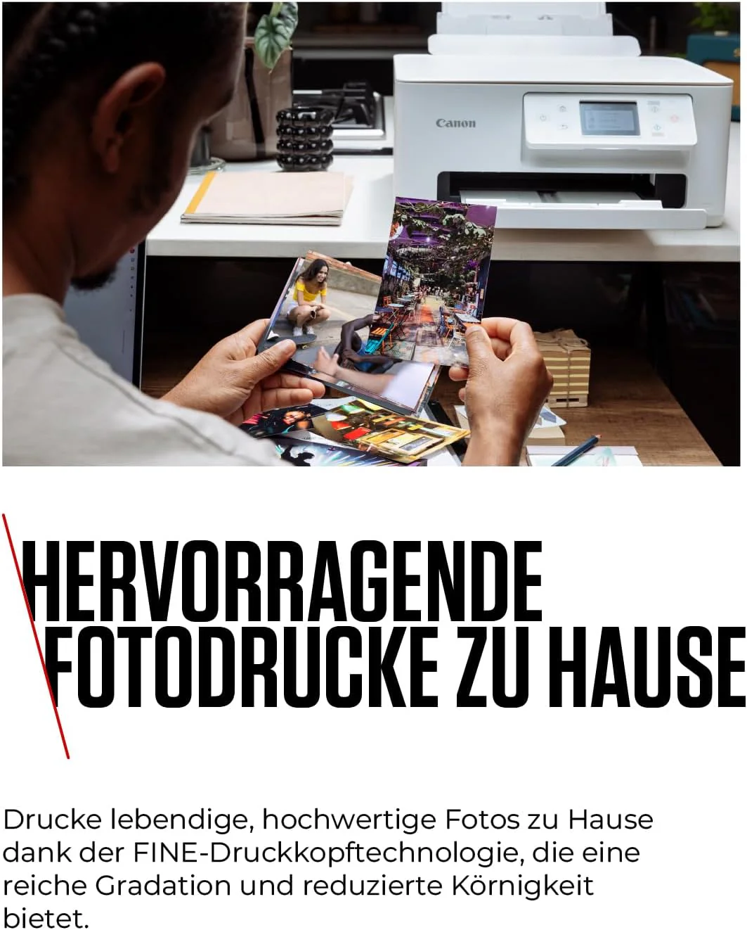 Canon PIXMA TS7650i Multifunktionsdrucker 3in1 (Tintenstrahl,Drucken, Kopieren, Scannen, A4, 6,7 cm - Image 3