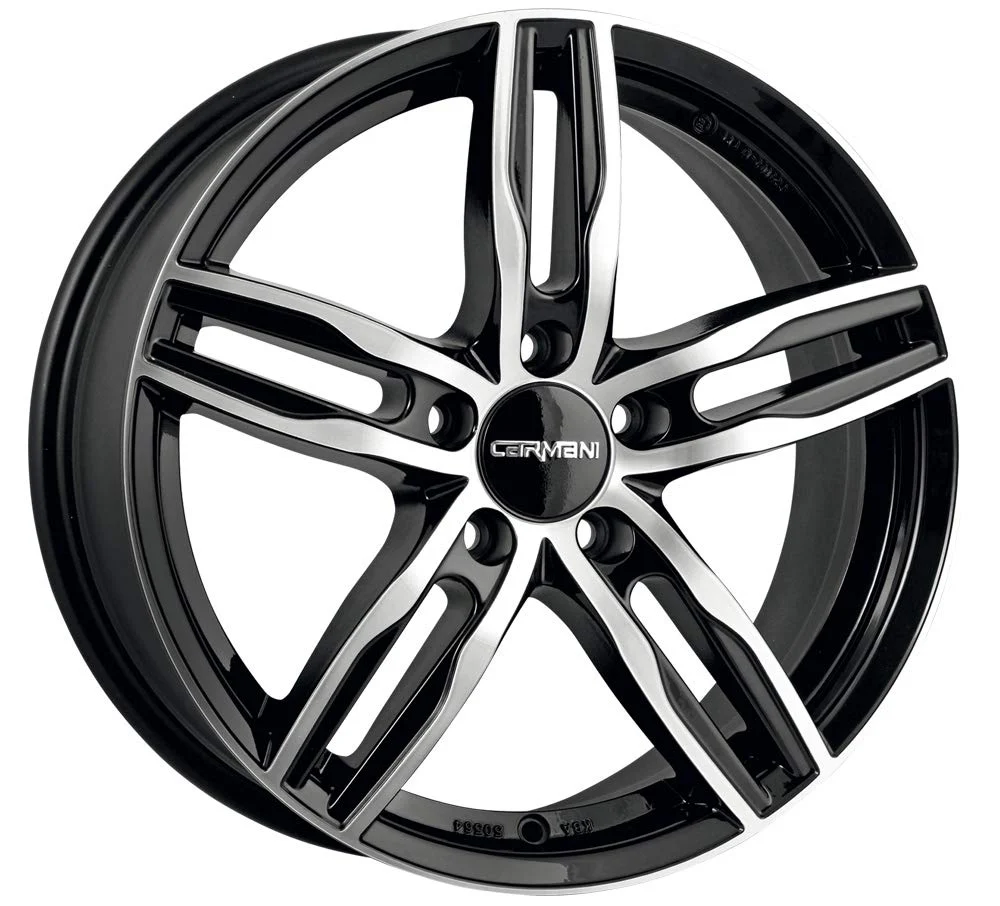 CARMANI 6,5x16 5-108 ET50 MT63,4 black polish Paul