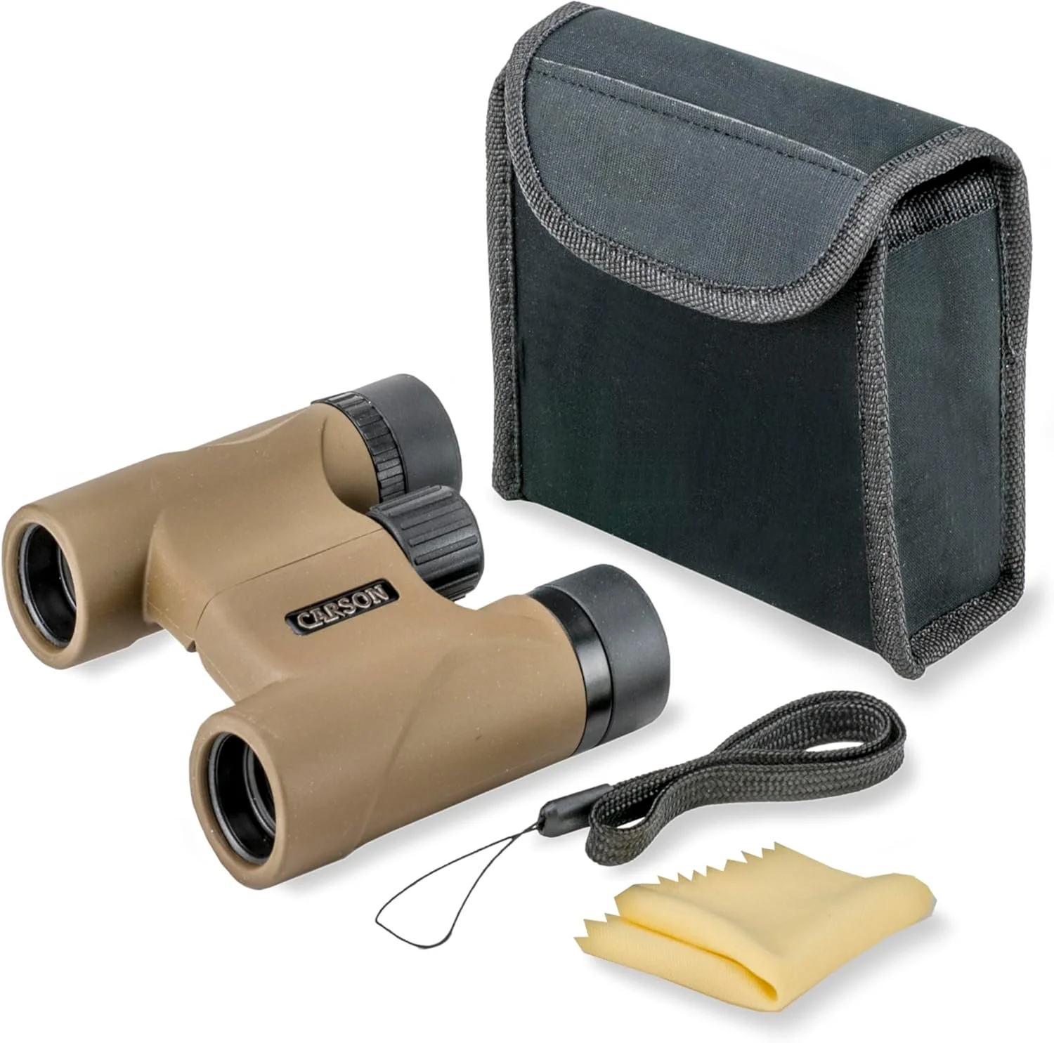 Carson Stinger 8x22mm Kompaktfernglas - Leichtgewicht mit BK-7 Prismen (HW-822), 8x22mm Kompakt - Image 4
