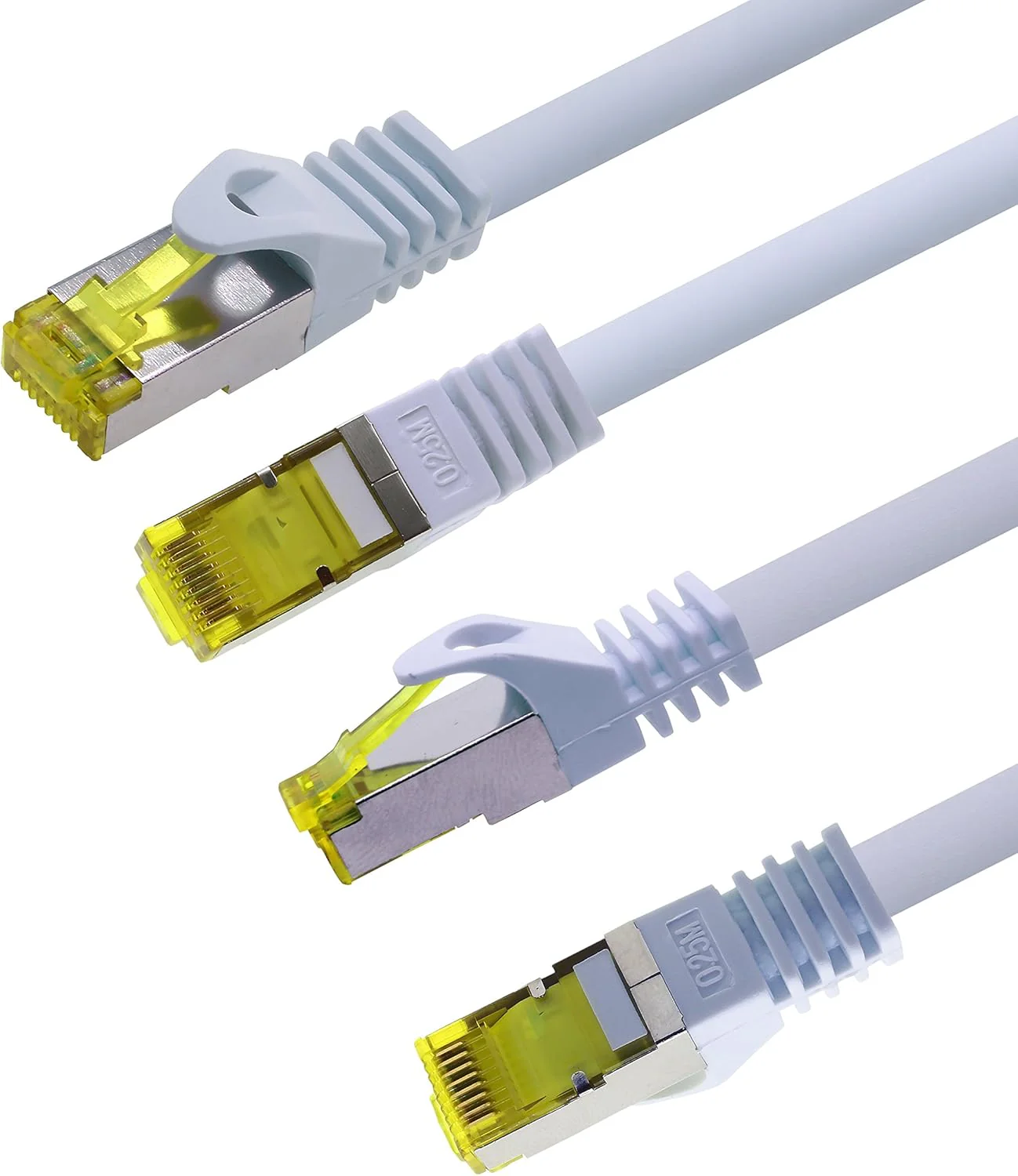 Cat.7 Netzwerkkabel 1,5m 10 Farben 10 Stück Cat7 Ethernetkabel Netzwerk LAN Kabel Rohkabel 10 Gb s S - Image 3